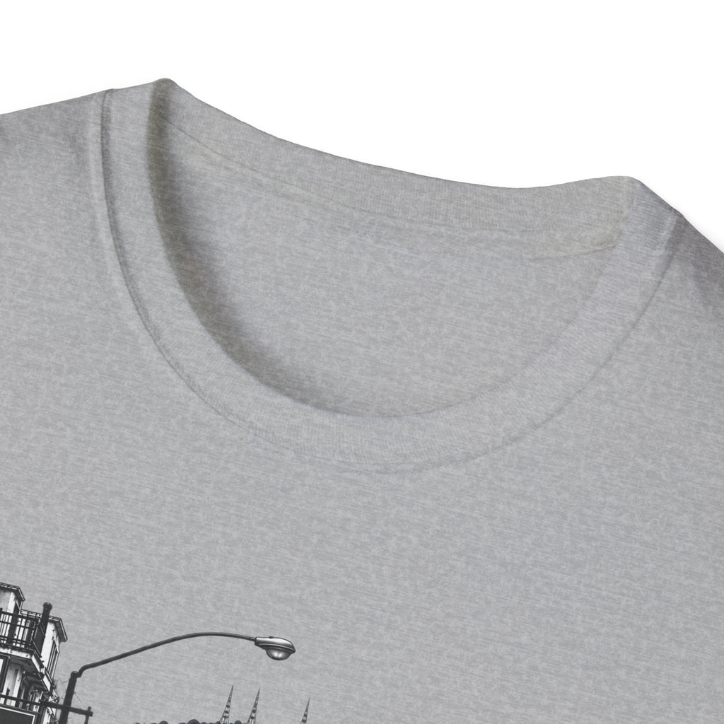 Sal Si Puedes Panama Vintage Street Scene T-Shirt — Retro Cityscape Graphic Tee