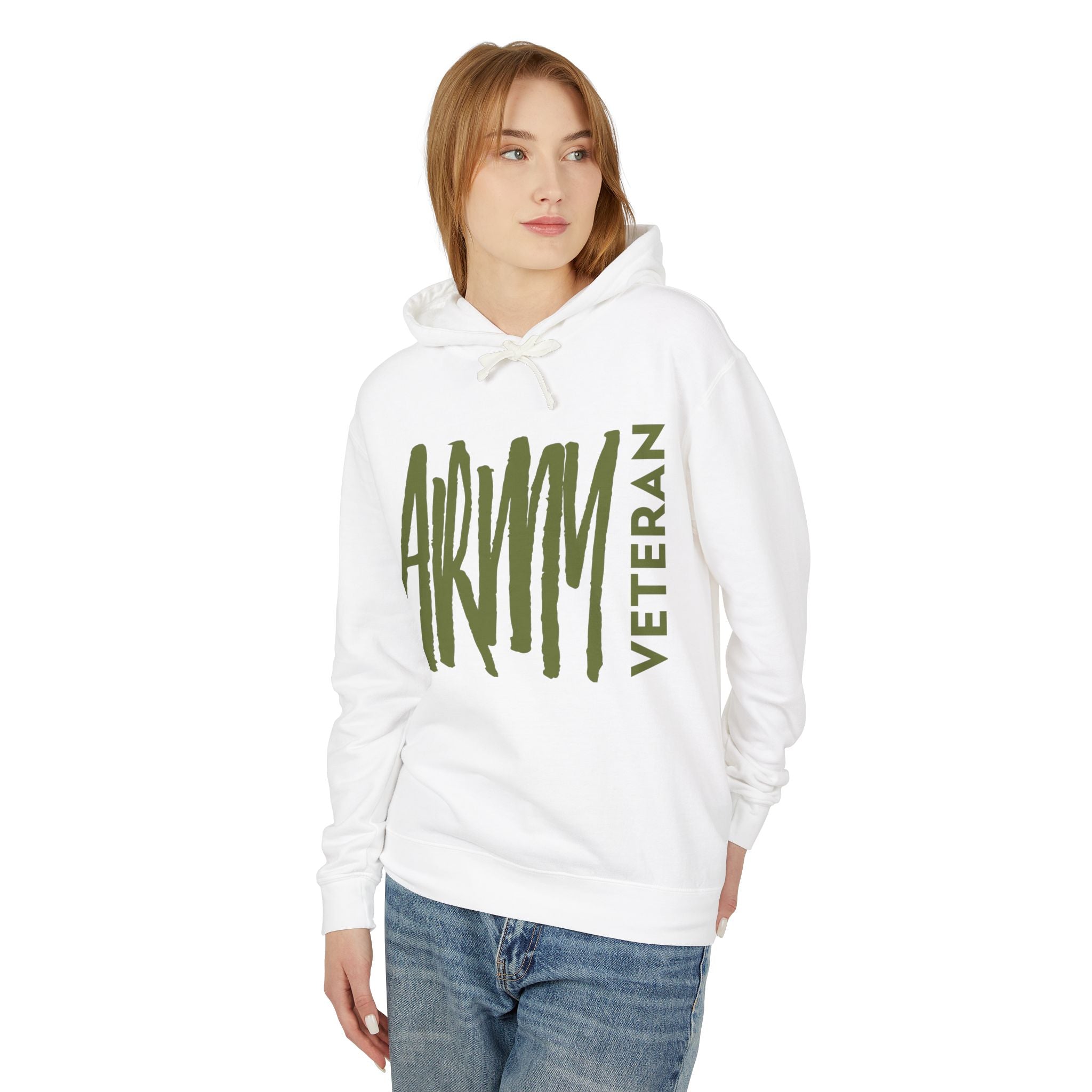 Army Unisex Lightweight Hooded Sweatshirt