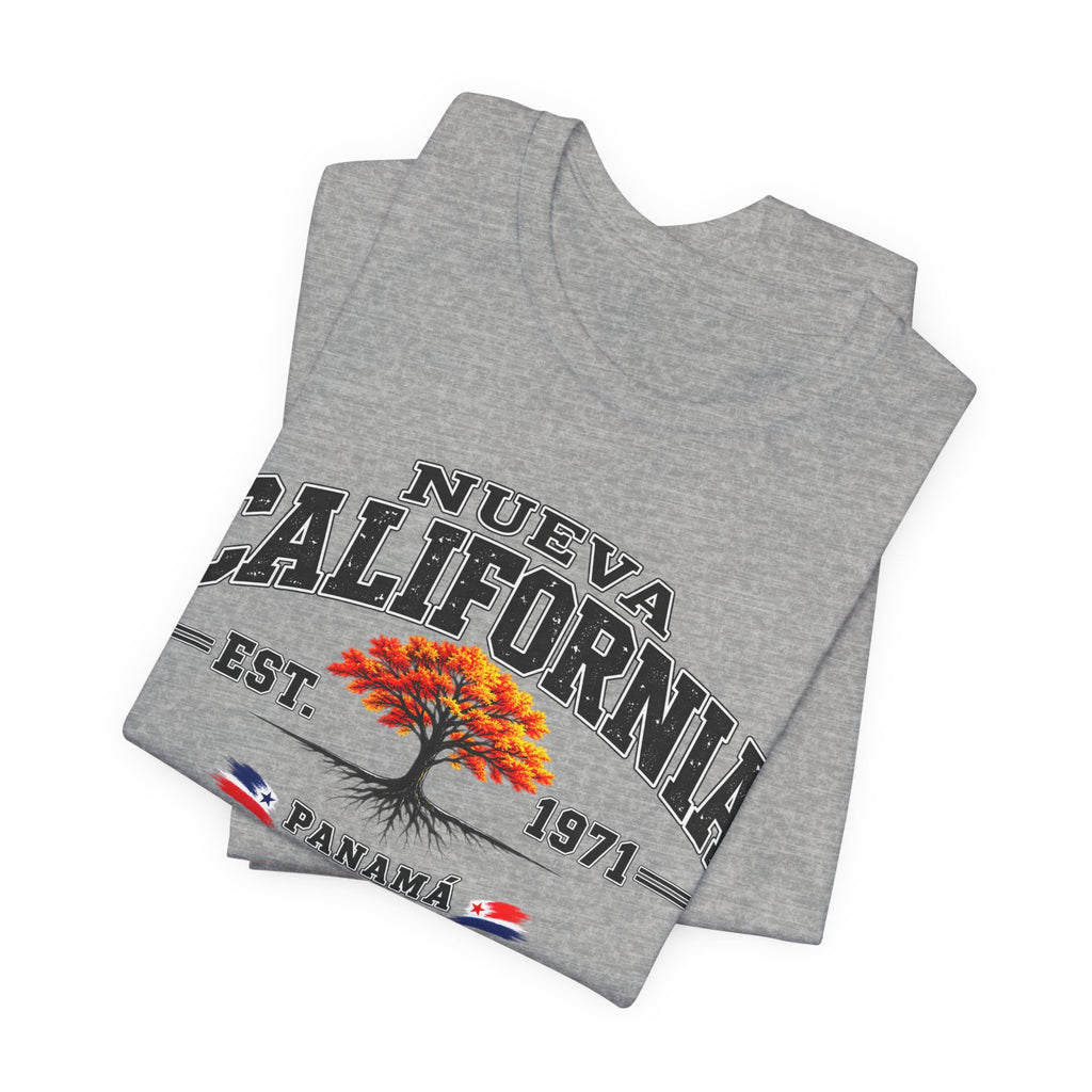 Nueva California Panama Tee – Retro 'Est. 1971' Vintage Tree T-Shirt