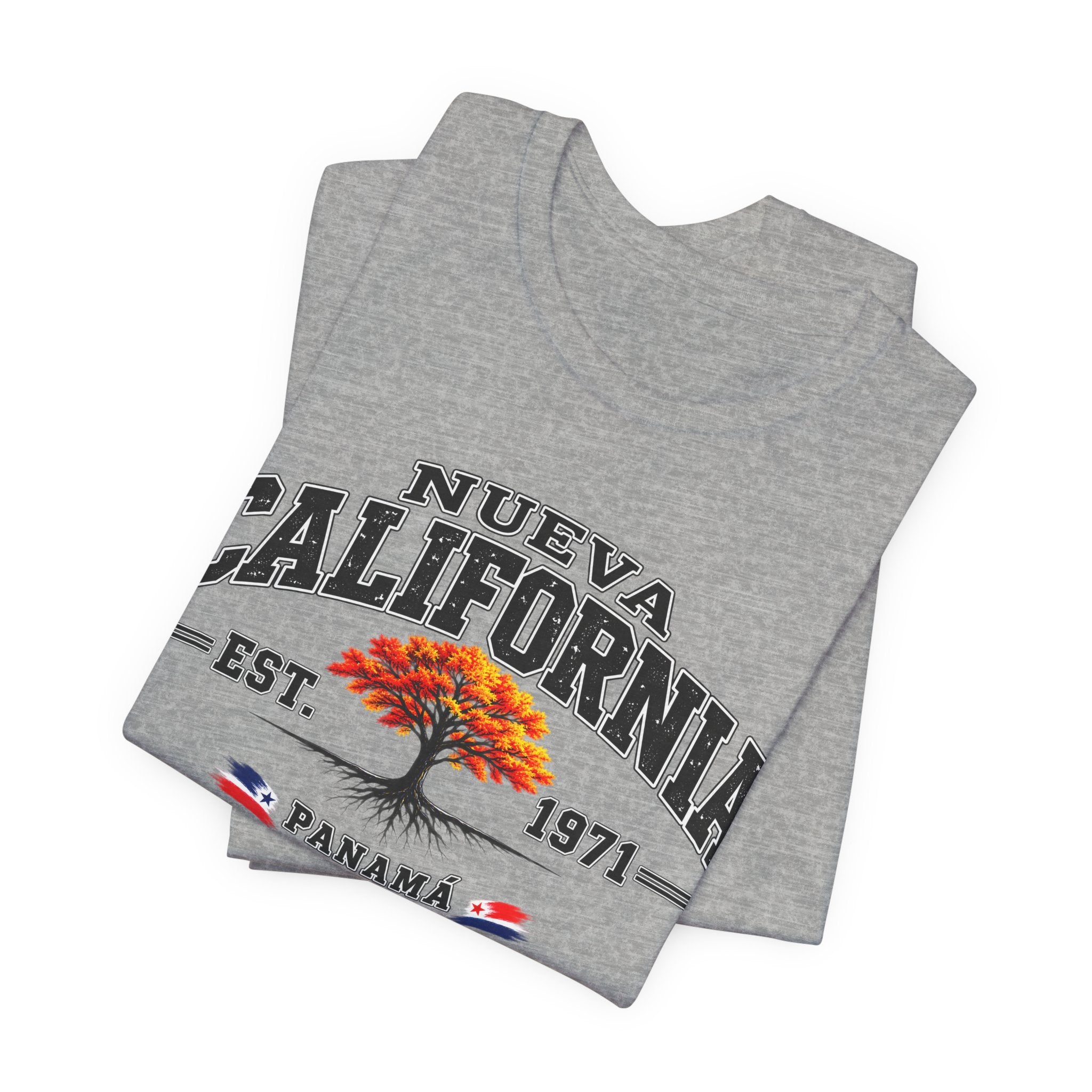 Nueva California Panama Tee – Retro 'Est. 1971' Vintage Tree T-Shirt