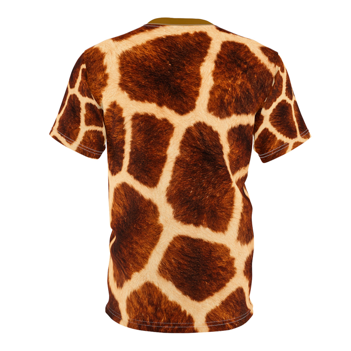 Giraffe Print Tee — All-Over Animal Pattern T-Shirt