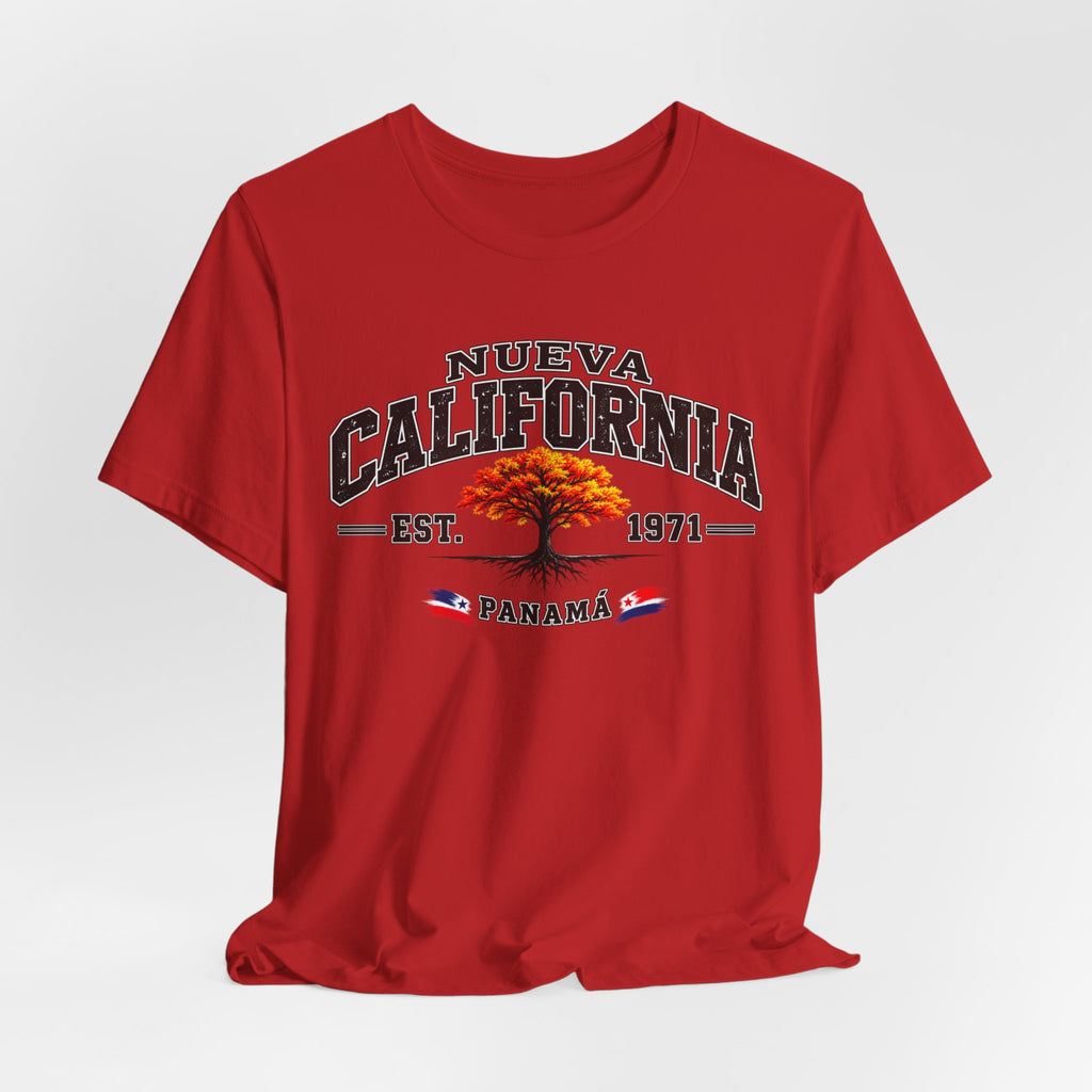 Nueva California Panama Tee – Retro 'Est. 1971' Vintage Tree T-Shirt