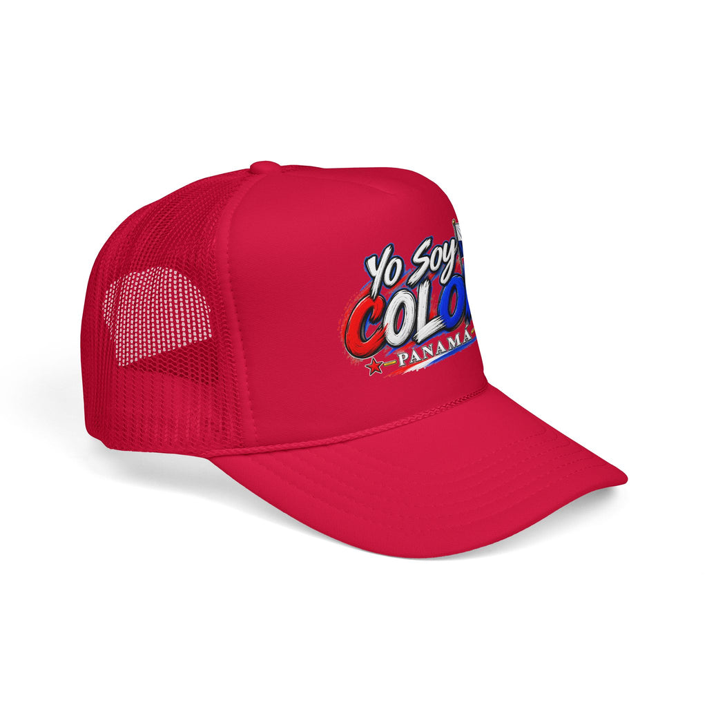Yo Soy Colón Panama Foam Trucker Hat — Panamanian Pride Mesh Cap