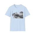 Gatun Locks Panama Canal Black & White Photo T-Shirt