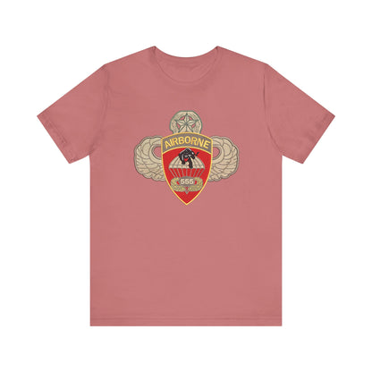 Airborne Spirit Unisex Tee, Military Appreciation Shirt, Casual Wear, Gift for Veterans, Patriotic T-Shirt