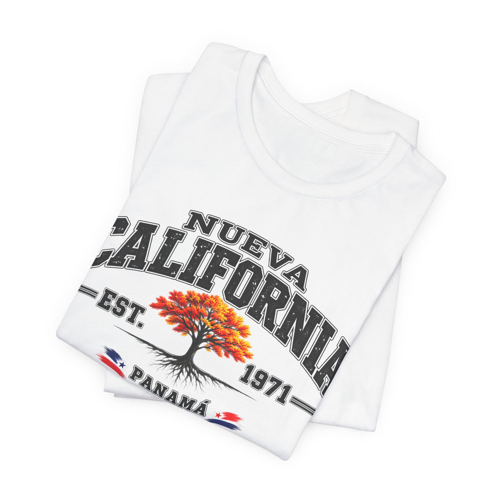 Nueva California Panama Tee – Retro 'Est. 1971' Vintage Tree T-Shirt