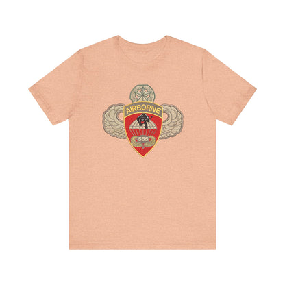 Airborne Spirit Unisex Tee, Military Appreciation Shirt, Casual Wear, Gift for Veterans, Patriotic T-Shirt