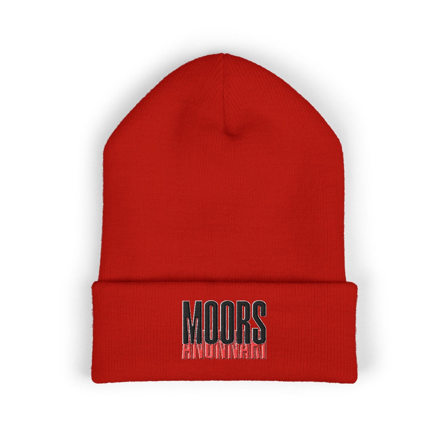 Stylish Embroidered Cuffed Beanie - Cozy Unisex Winter Hat, Fashion Accessory, Ideal Gift, Streetwear Essential