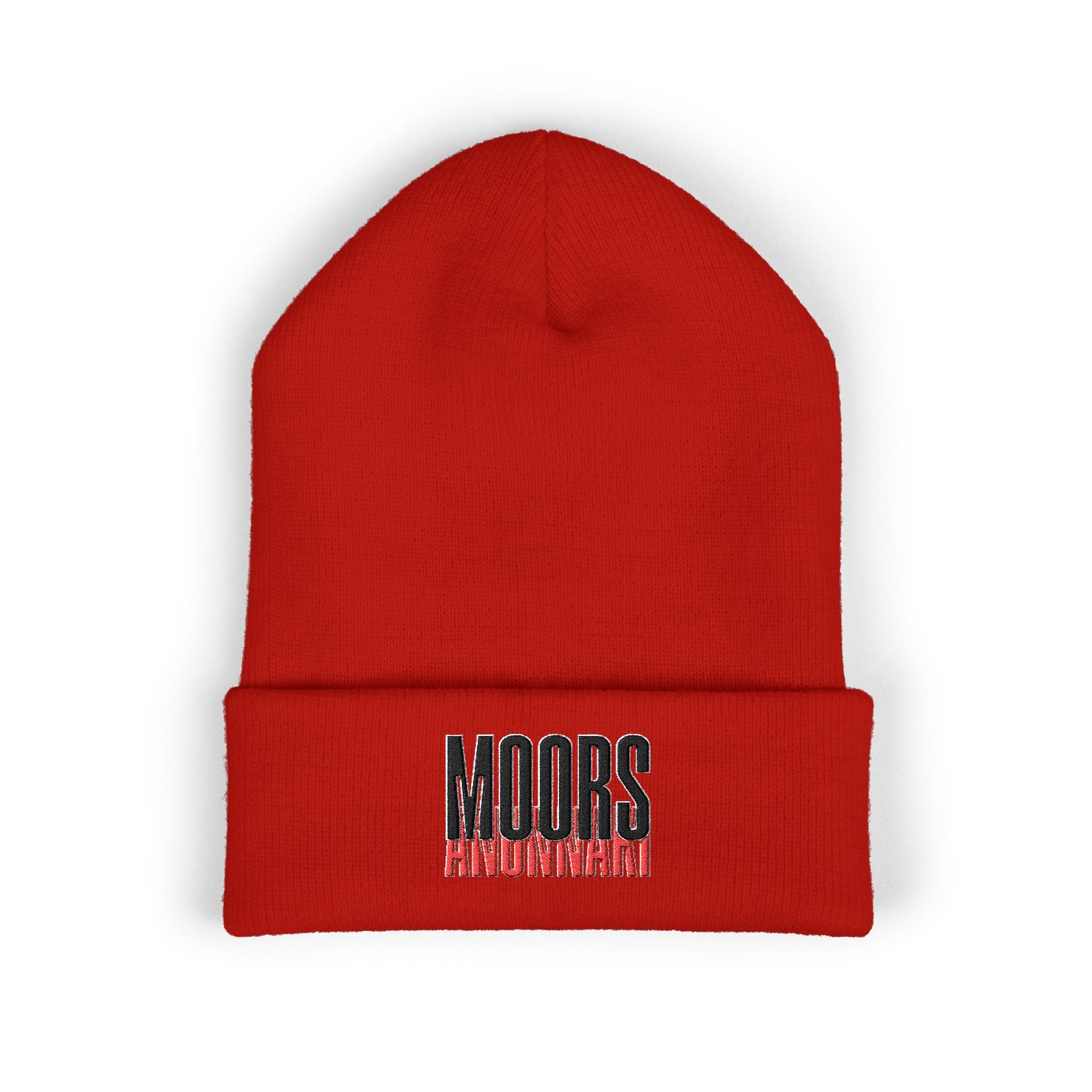 Stylish Embroidered Cuffed Beanie - Cozy Unisex Winter Hat, Fashion Accessory, Ideal Gift, Streetwear Essential