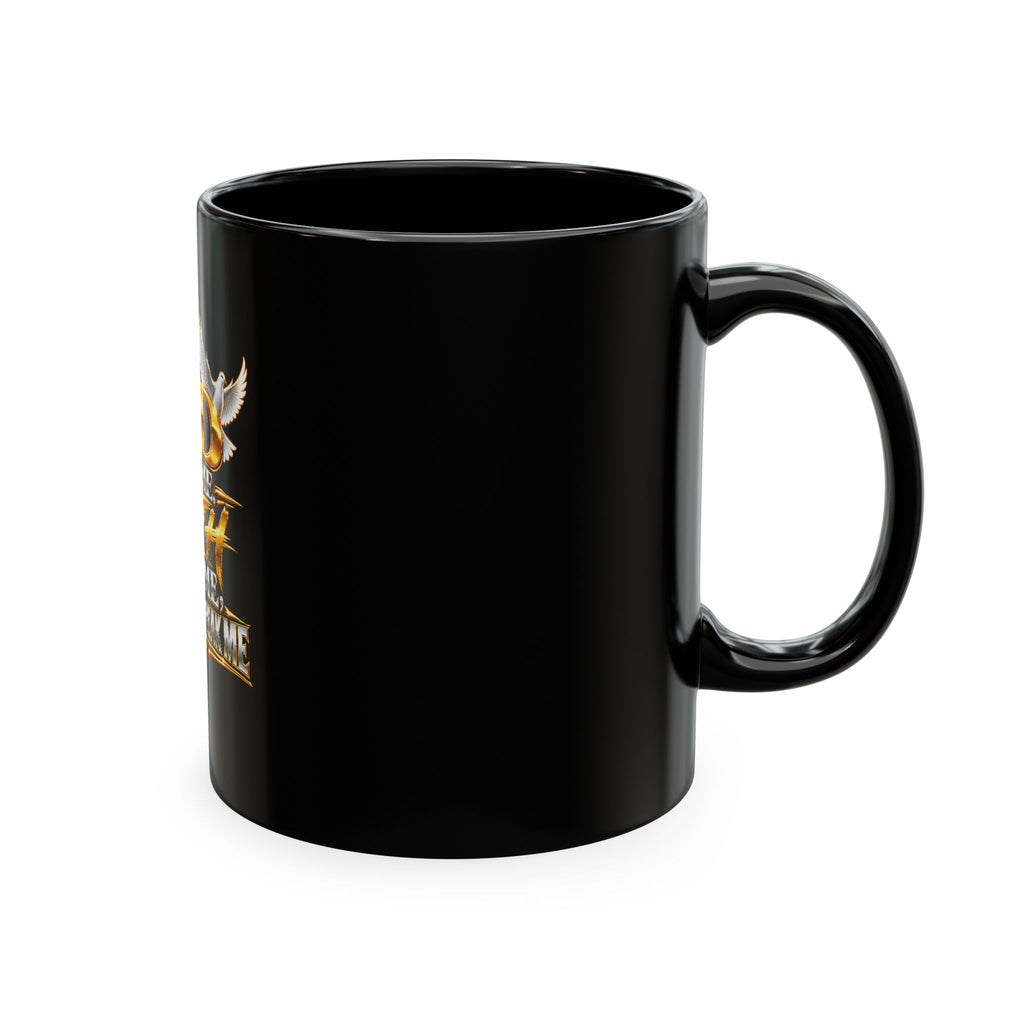 Faith Raised Me Ceramic Mug — "God Made Me, Faith Raised Me" Inspirational Coffee Cup