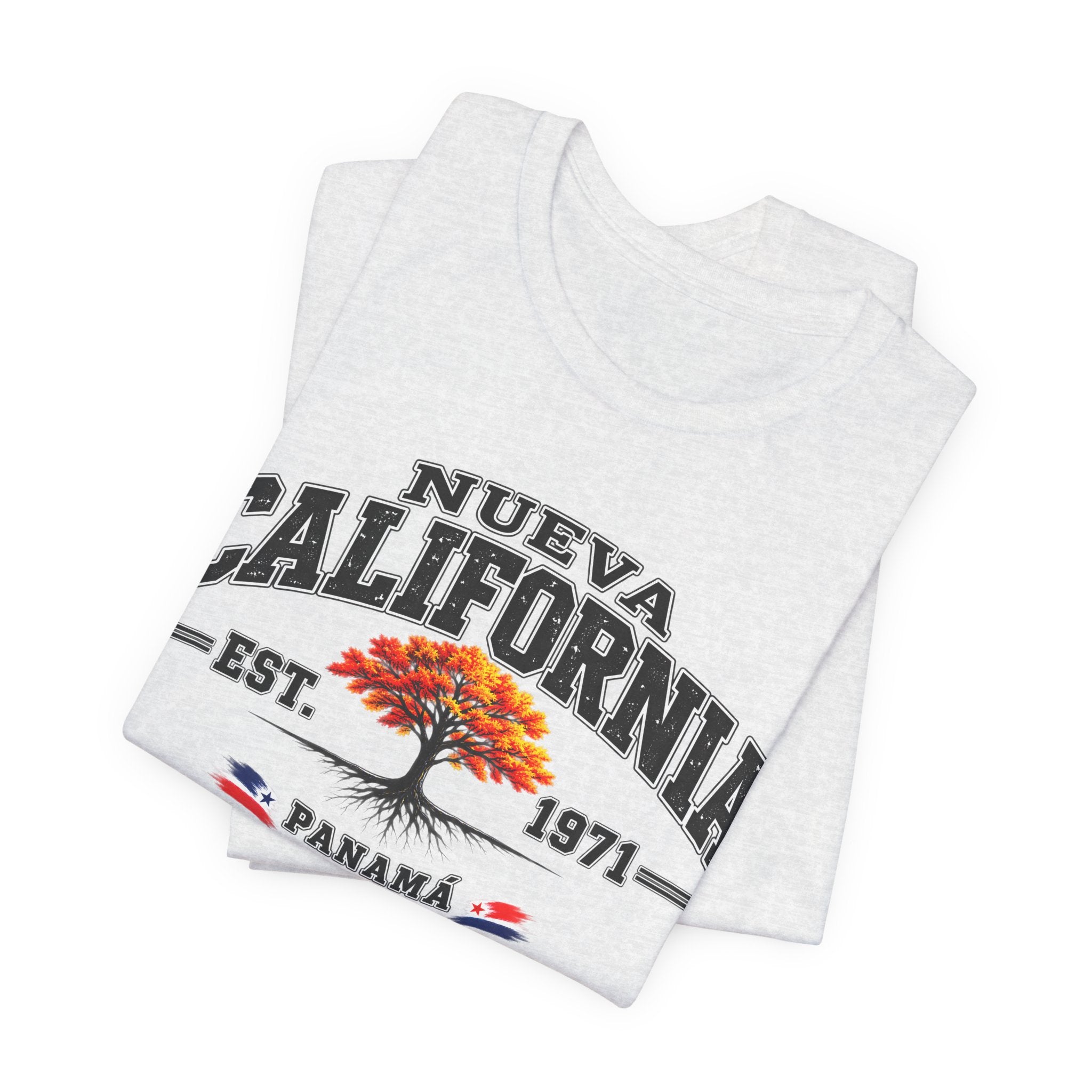 Nueva California Panama Tee – Retro 'Est. 1971' Vintage Tree T-Shirt