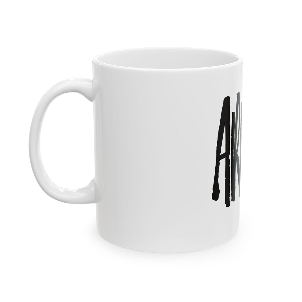 Army Veteran Ceramic Mug — Bold Brush Script Military Coffee Cup (11oz/15oz)