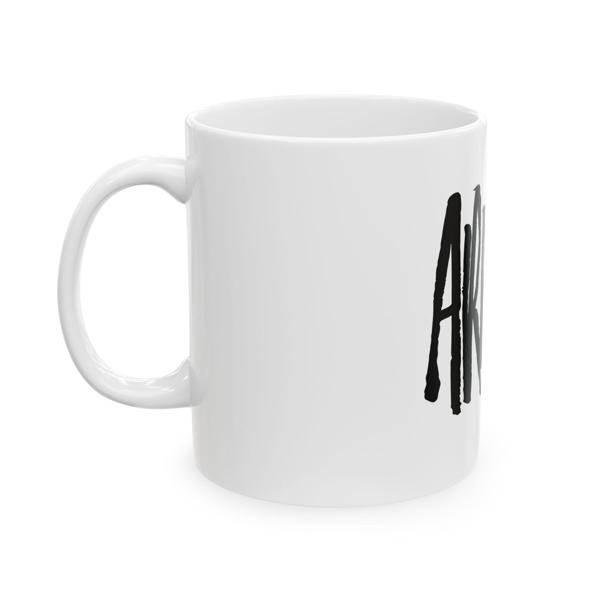 Army Veteran Ceramic Mug — Bold Brush Script Military Coffee Cup (11oz/15oz)