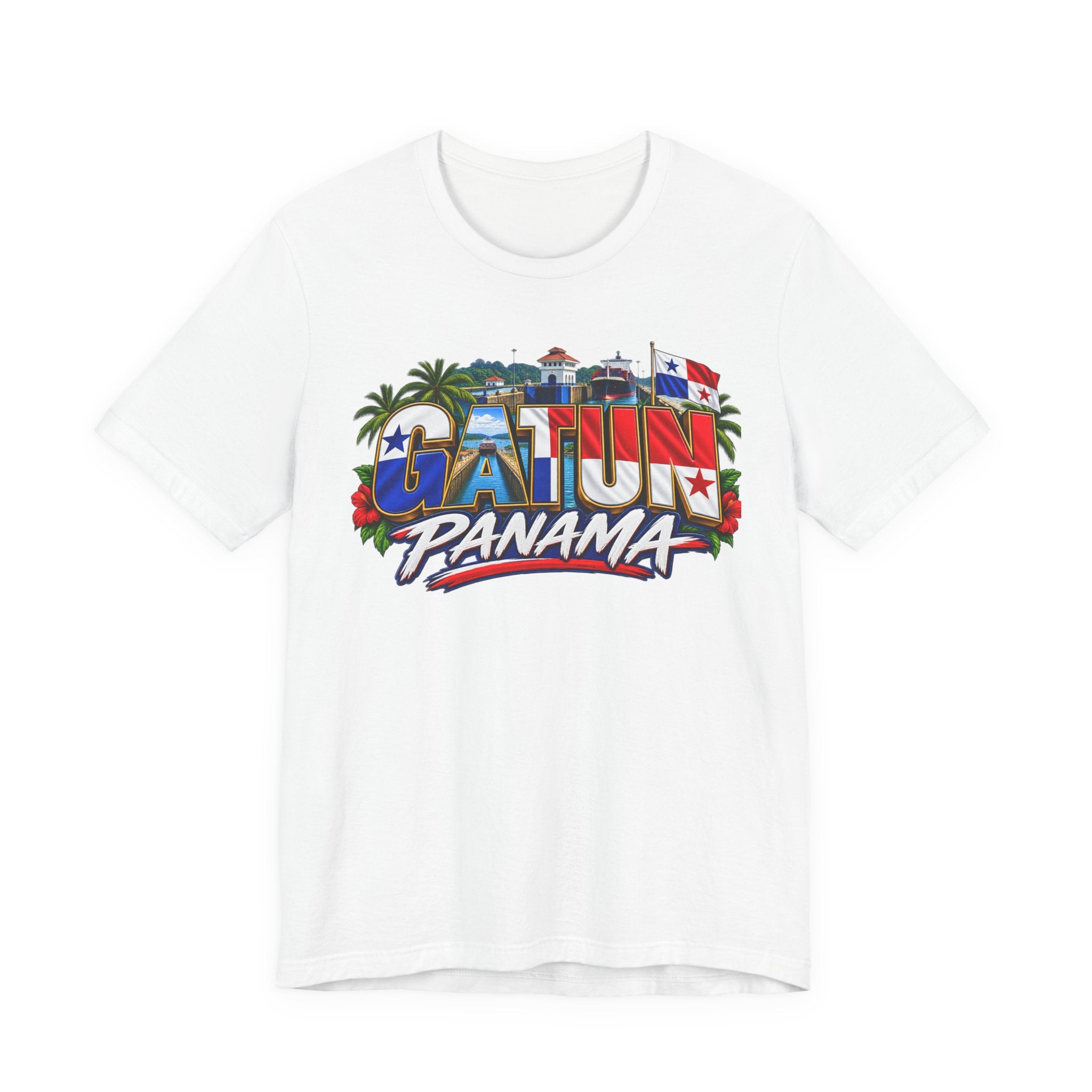 Gatun Panama Graphic Tee – Tropical Canal Town Souvenir T-Shirt