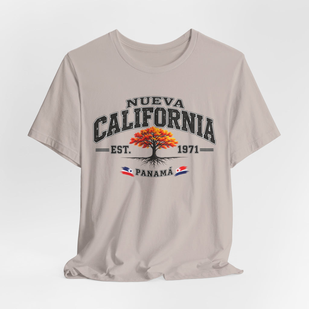 Nueva California Panama Tee – Retro 'Est. 1971' Vintage Tree T-Shirt