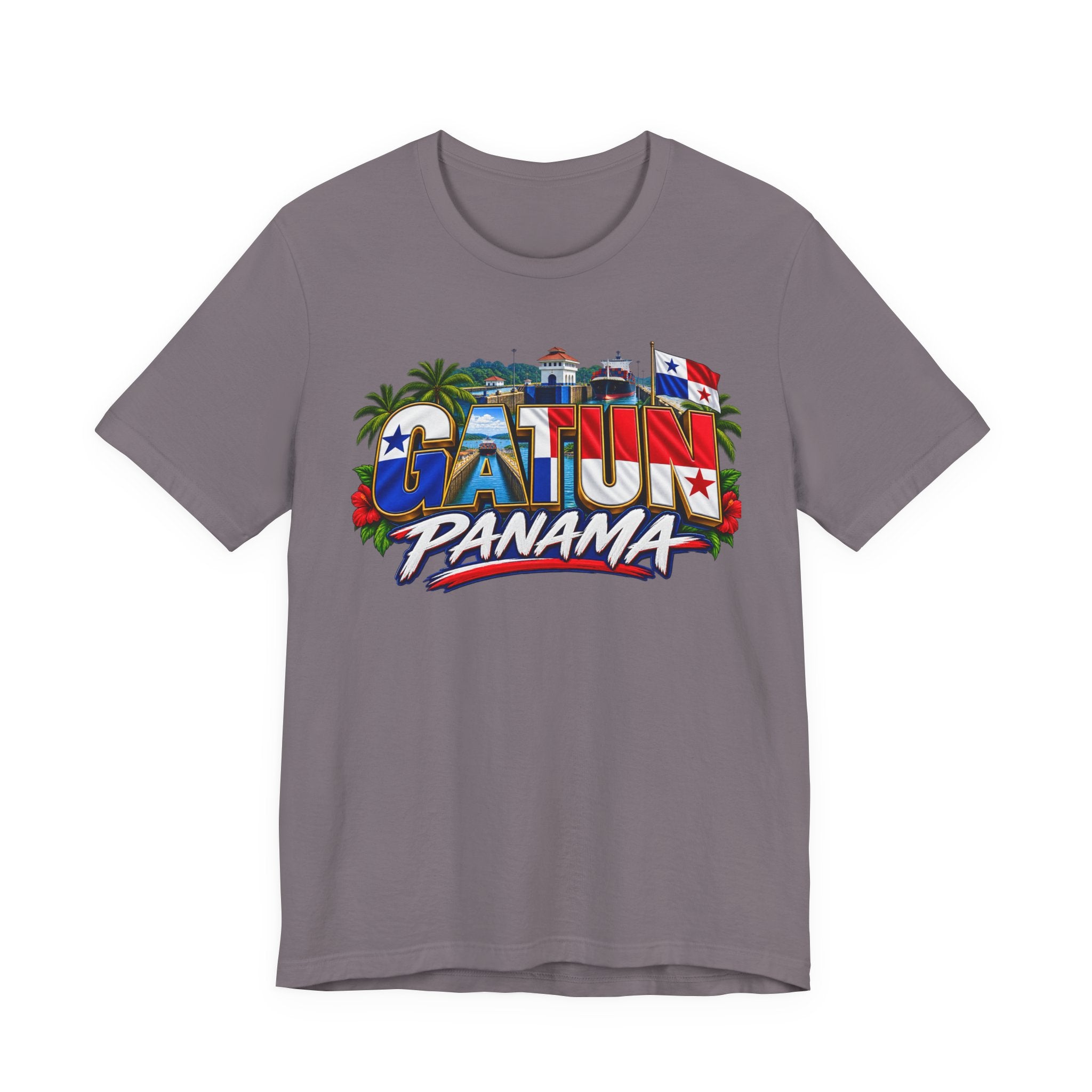 Gatun Panama Graphic Tee – Tropical Canal Town Souvenir T-Shirt
