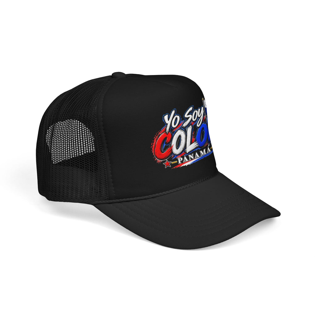 Yo Soy Colón Panama Foam Trucker Hat — Panamanian Pride Mesh Cap