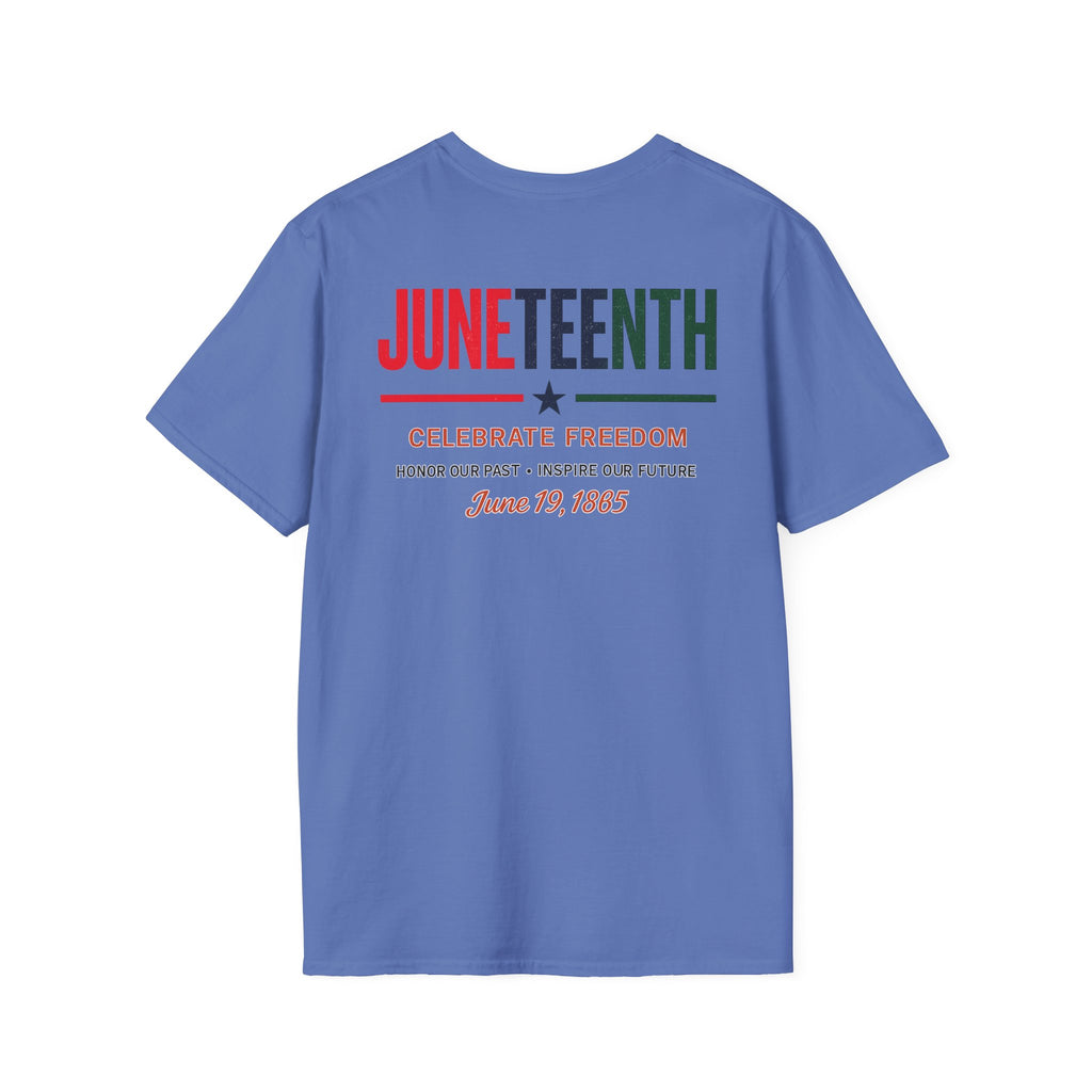 Juneteenth Celebration T-Shirt — Juneteenth Flag Design (June 19, 1865)