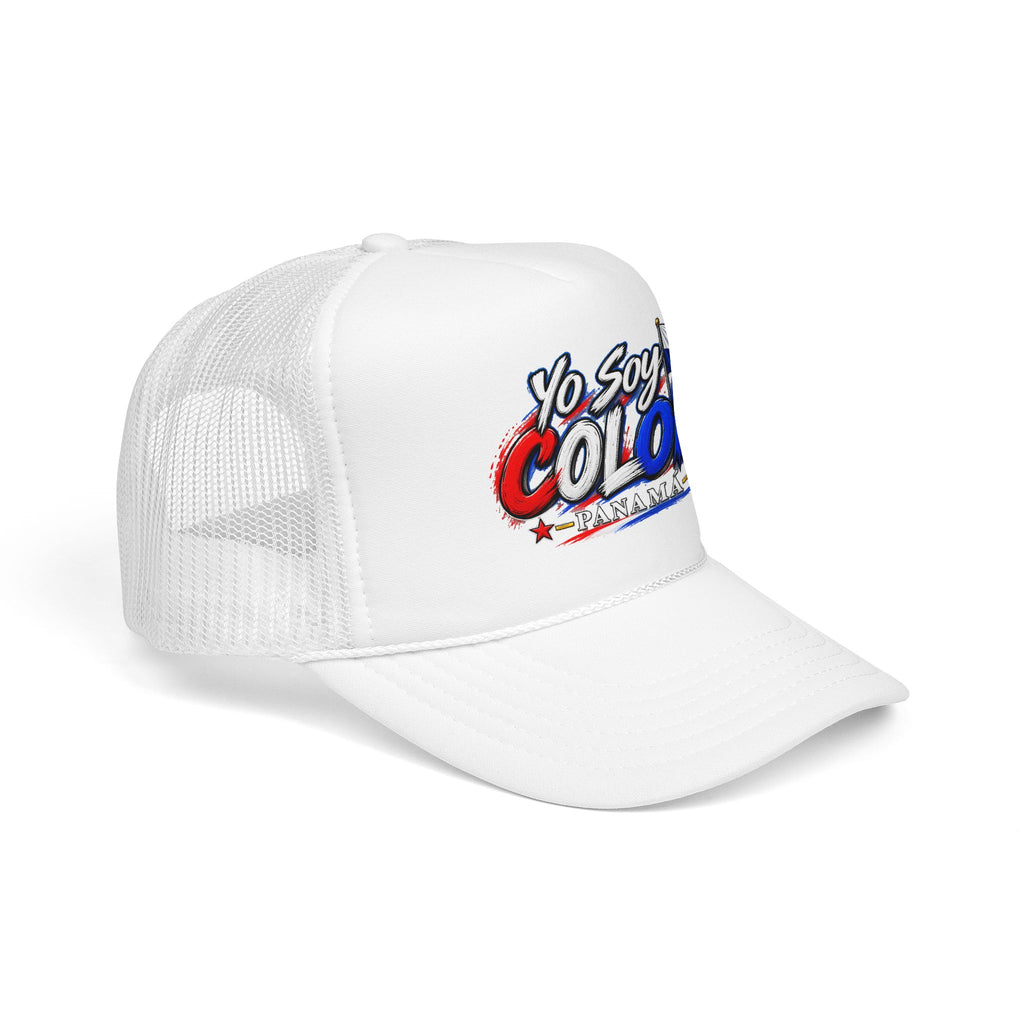 Yo Soy Colón Panama Foam Trucker Hat — Panamanian Pride Mesh Cap