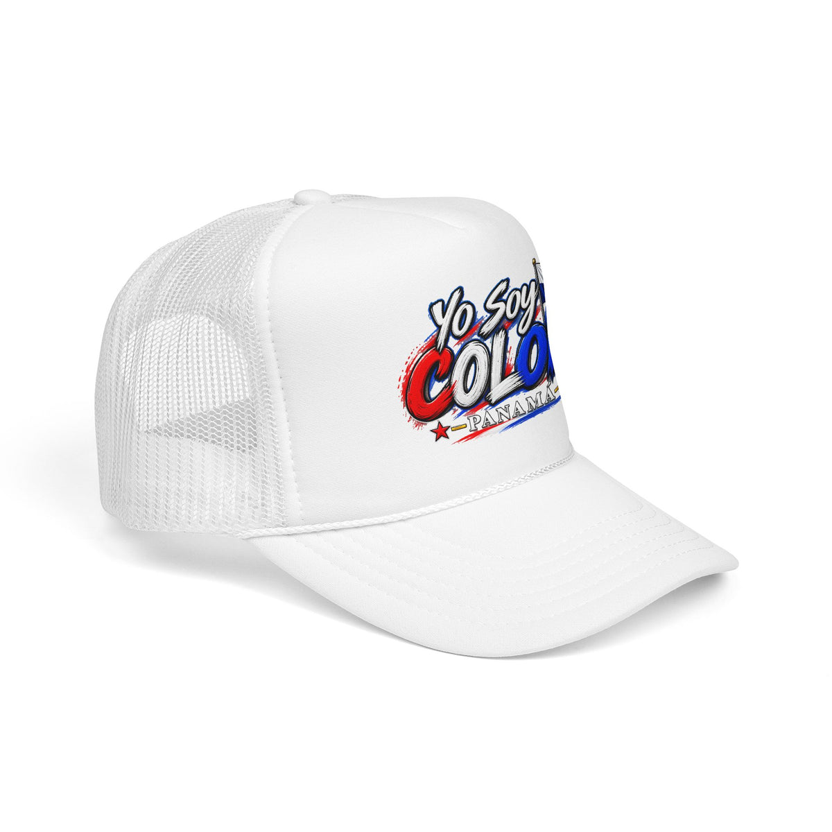 Yo Soy Colón Panama Foam Trucker Hat — Panamanian Pride Mesh Cap