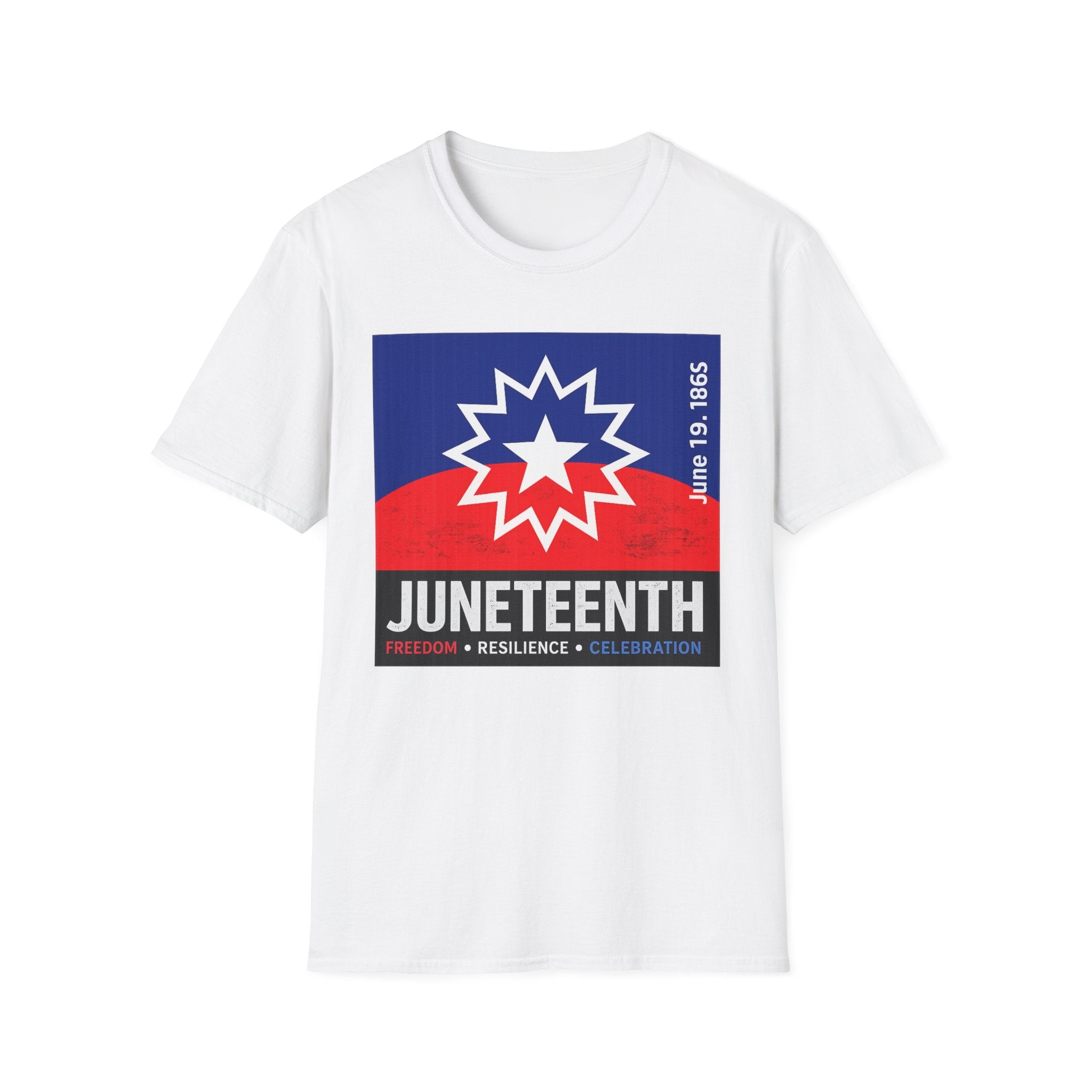 Juneteenth Celebration T-Shirt — Juneteenth Flag Design (June 19, 1865)