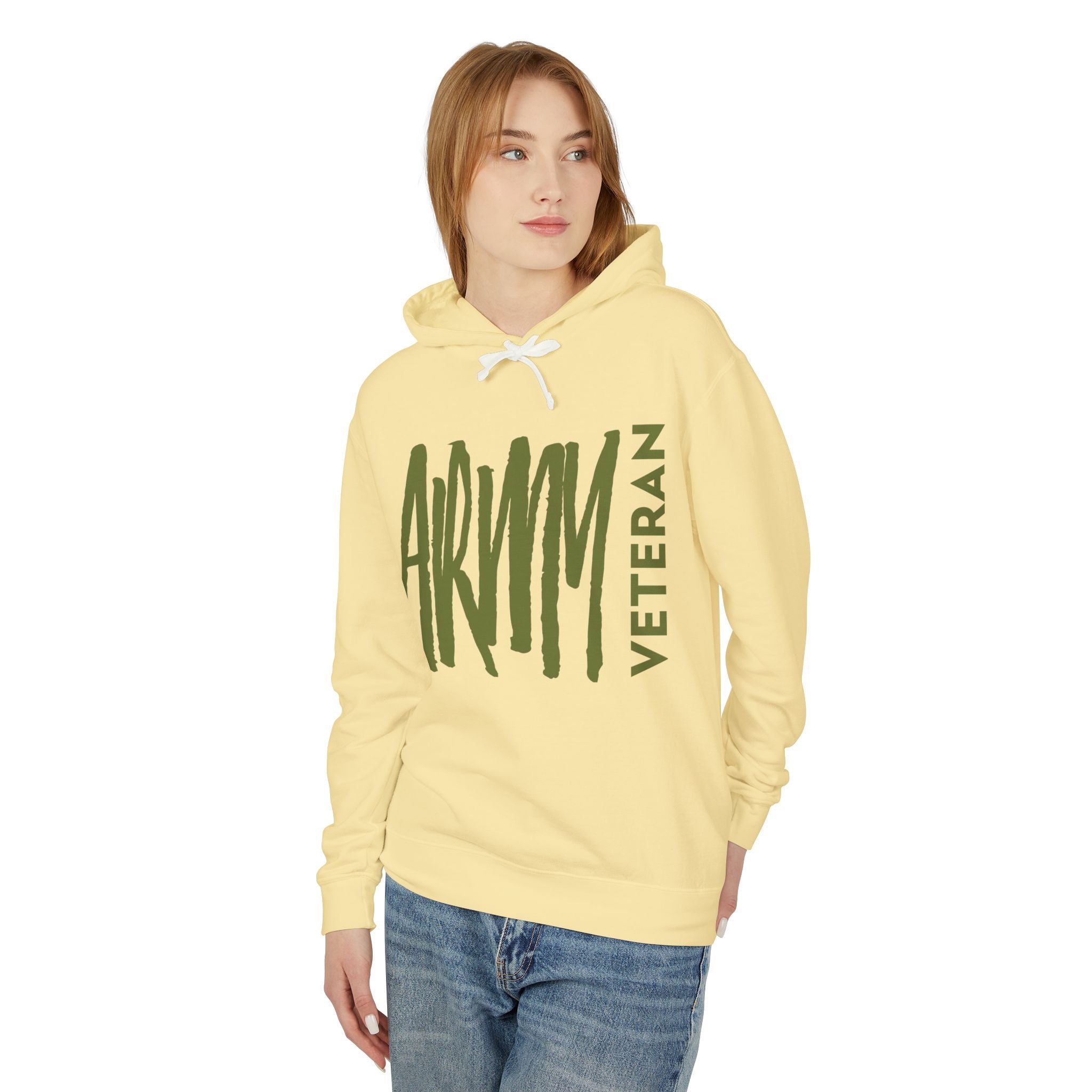 Army Unisex Lightweight Hooded Sweatshirt