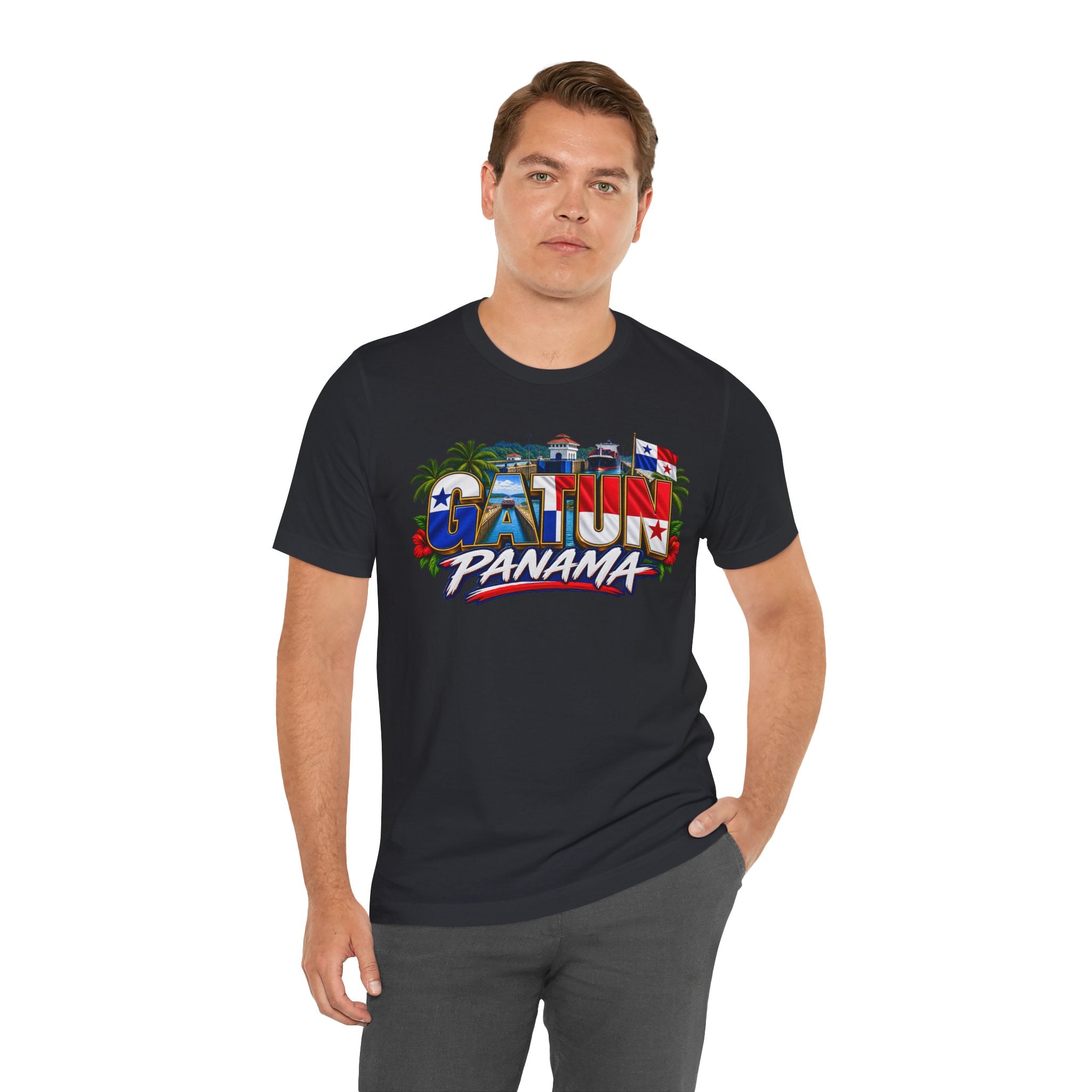 Gatun Panama Graphic Tee – Tropical Canal Town Souvenir T-Shirt