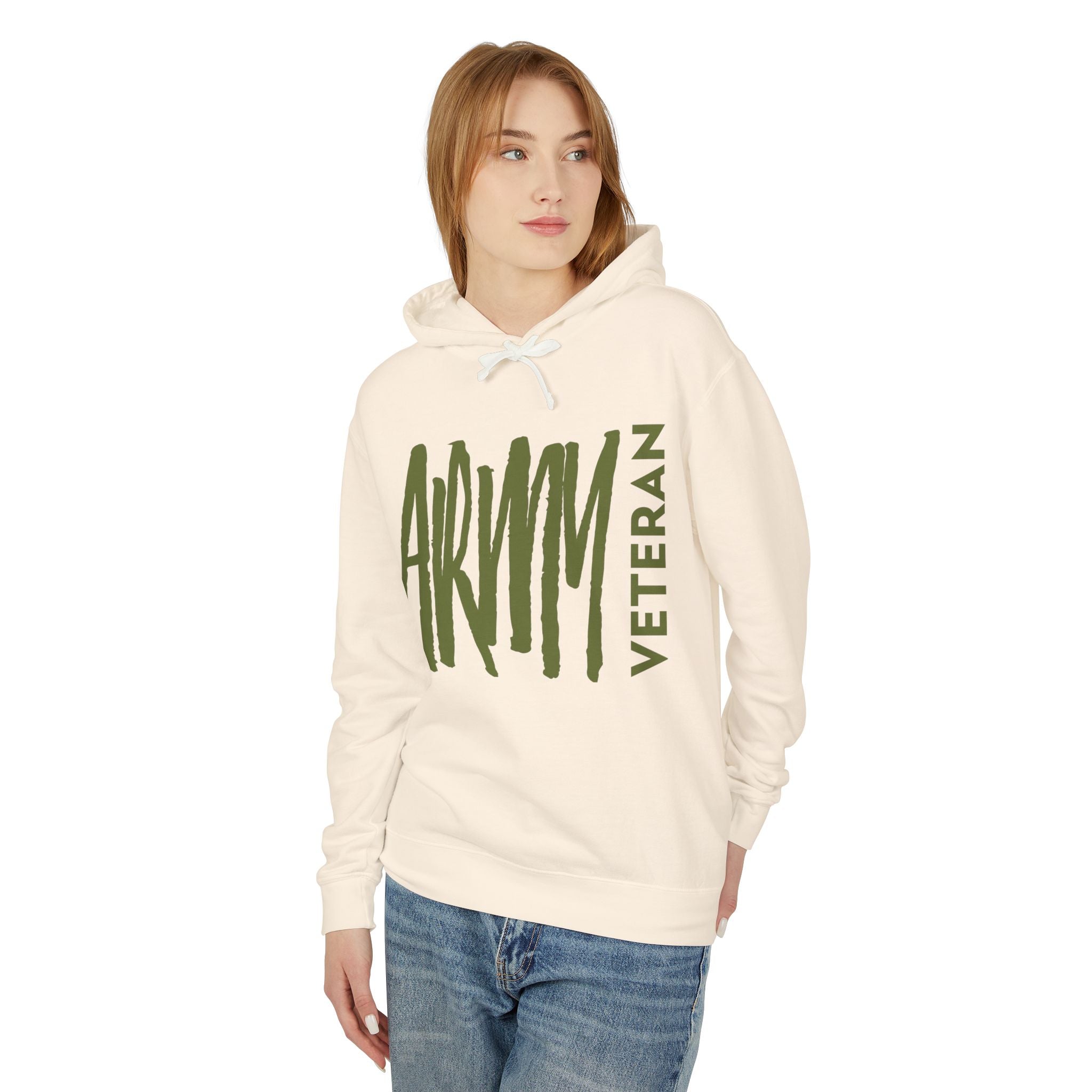 Army Unisex Lightweight Hooded Sweatshirt