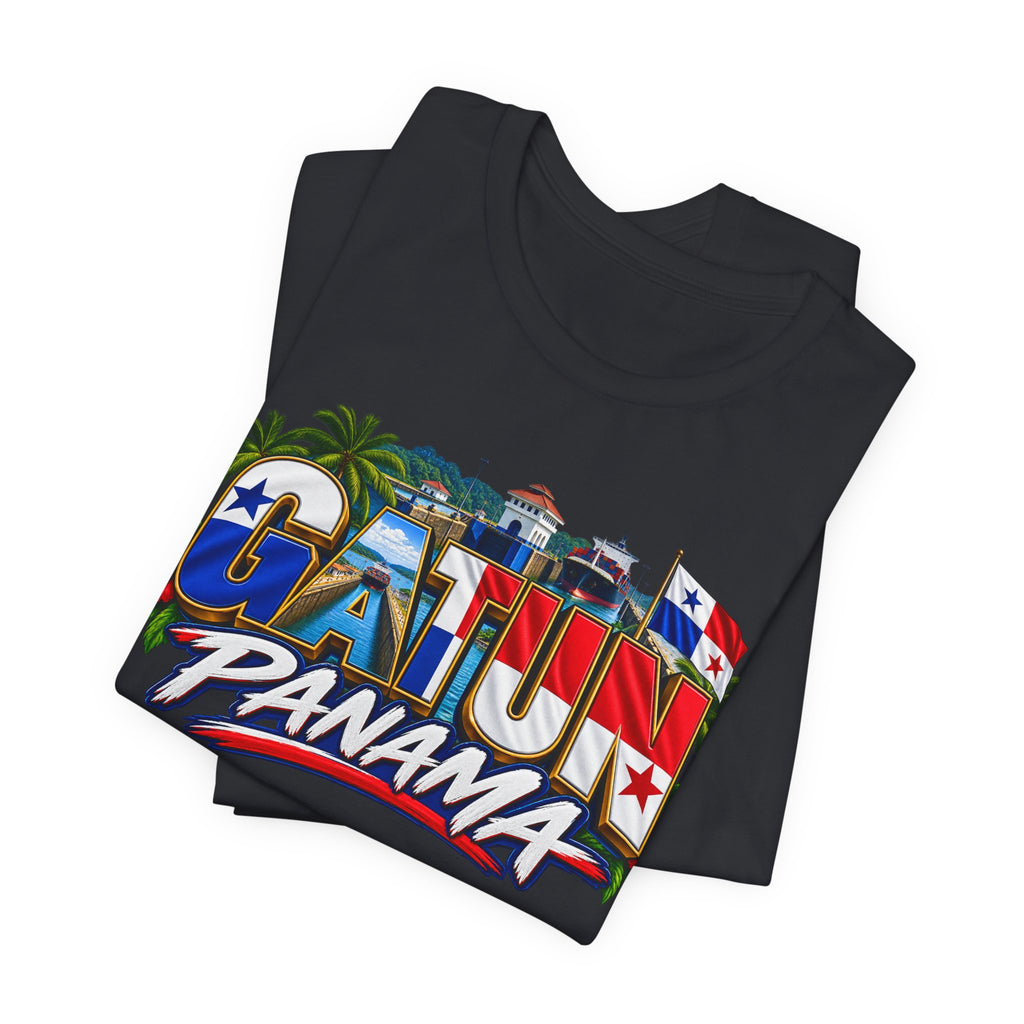 Gatun Panama Graphic Tee – Tropical Canal Town Souvenir T-Shirt