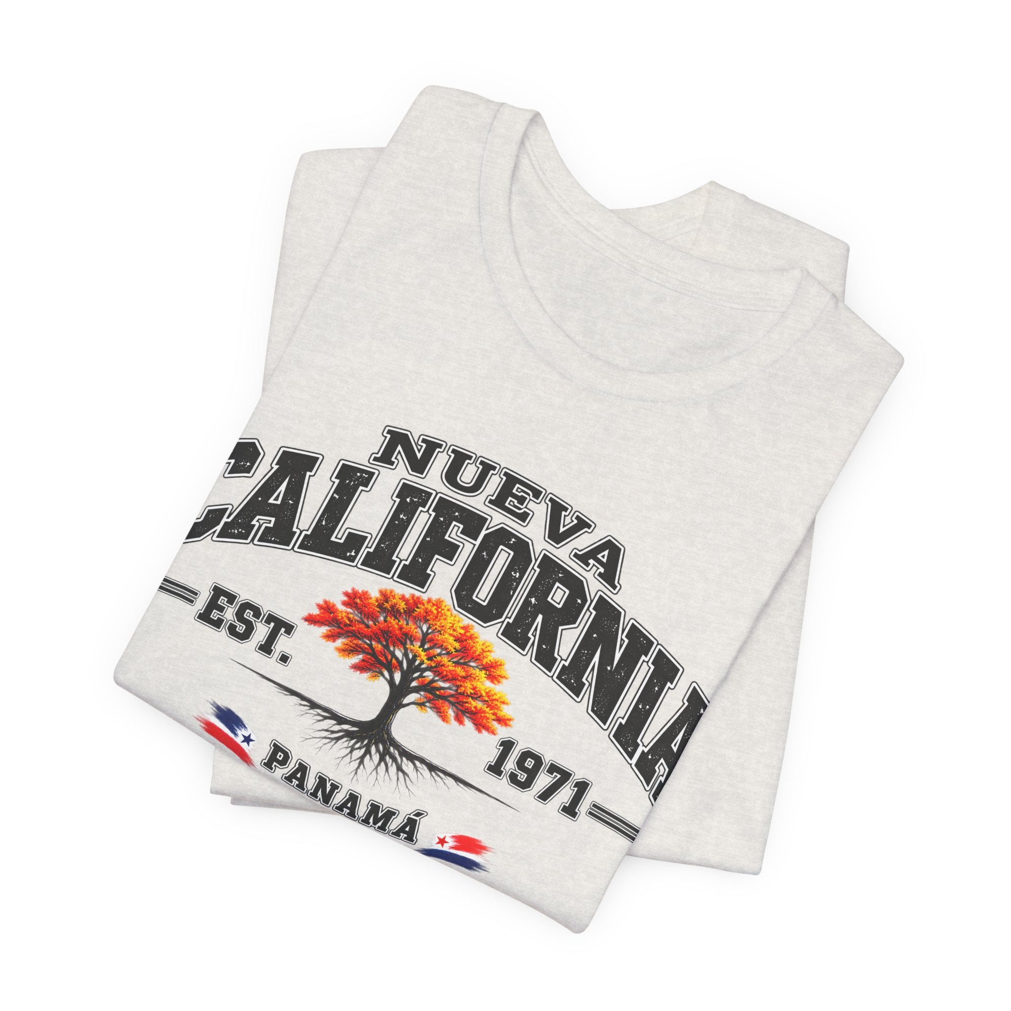 Nueva California Panama Tee – Retro 'Est. 1971' Vintage Tree T-Shirt