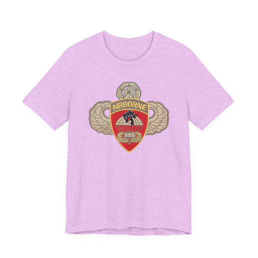 Airborne Spirit Unisex Tee, Military Appreciation Shirt, Casual Wear, Gift for Veterans, Patriotic T-Shirt