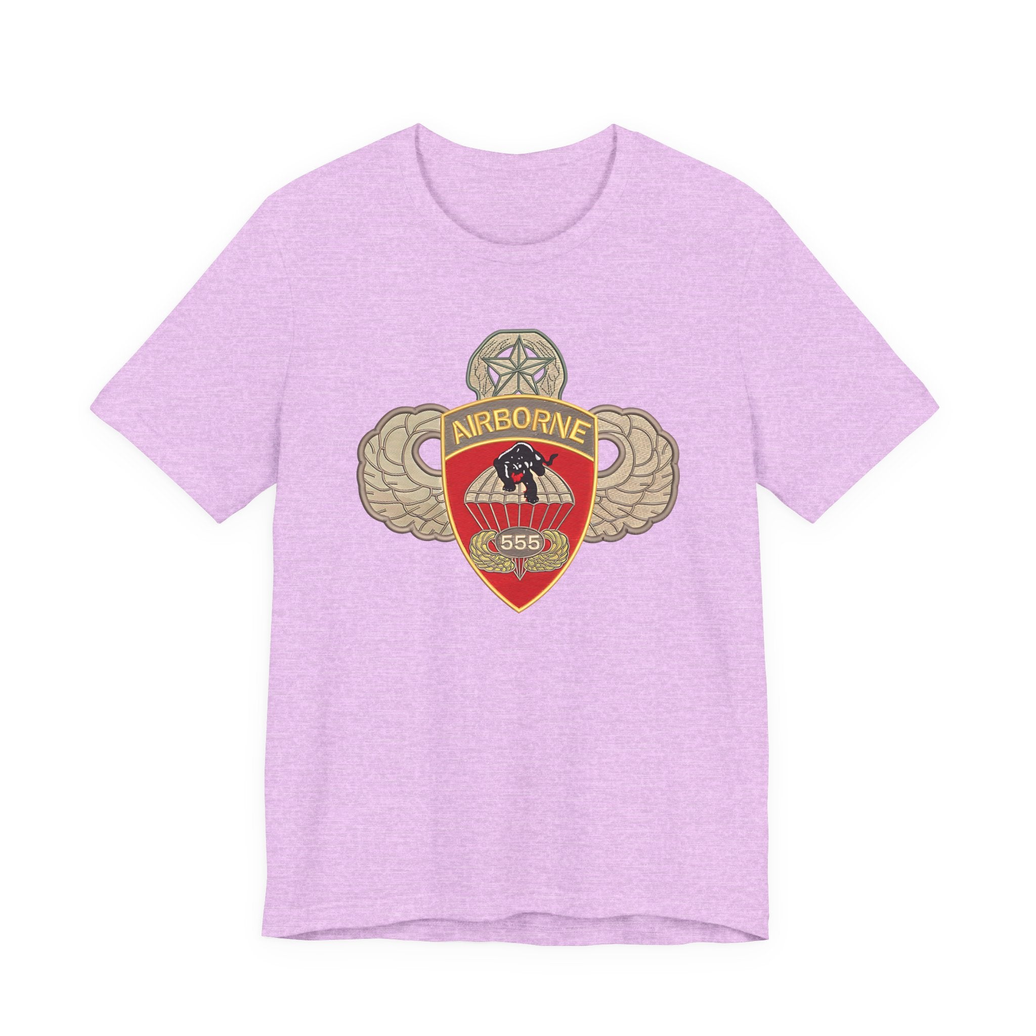 Airborne Spirit Unisex Tee, Military Appreciation Shirt, Casual Wear, Gift for Veterans, Patriotic T-Shirt