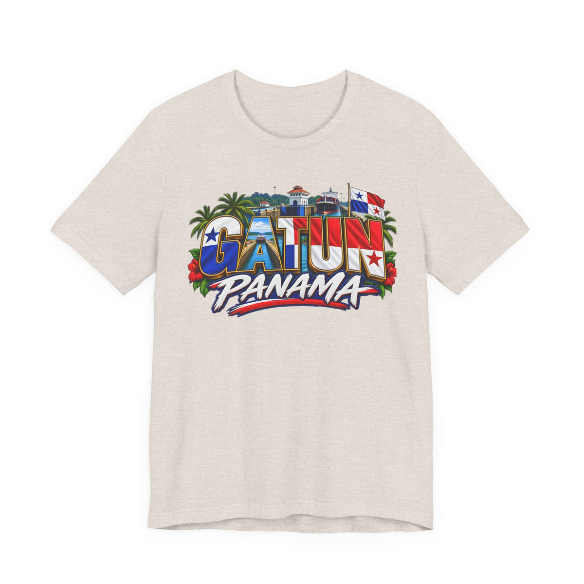Gatun Panama Graphic Tee – Tropical Canal Town Souvenir T-Shirt