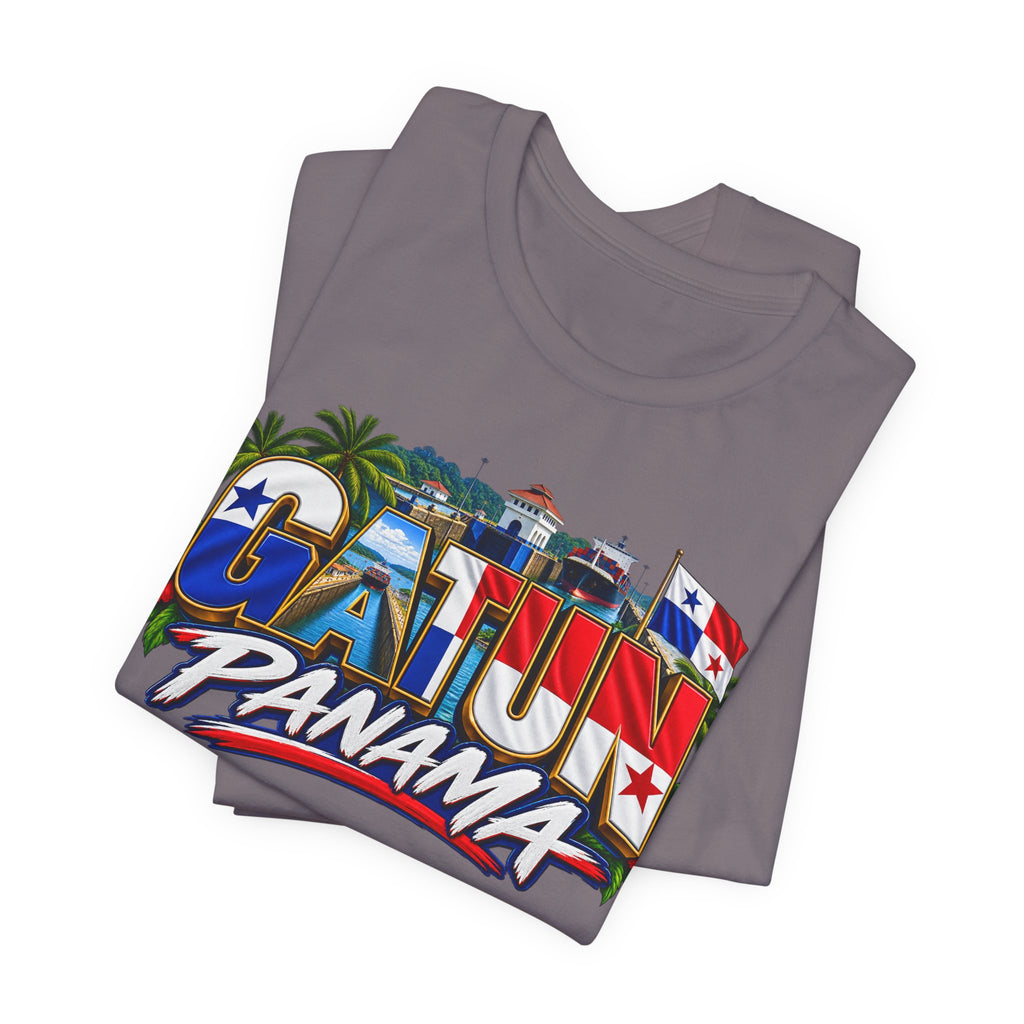 Gatun Panama Graphic Tee – Tropical Canal Town Souvenir T-Shirt