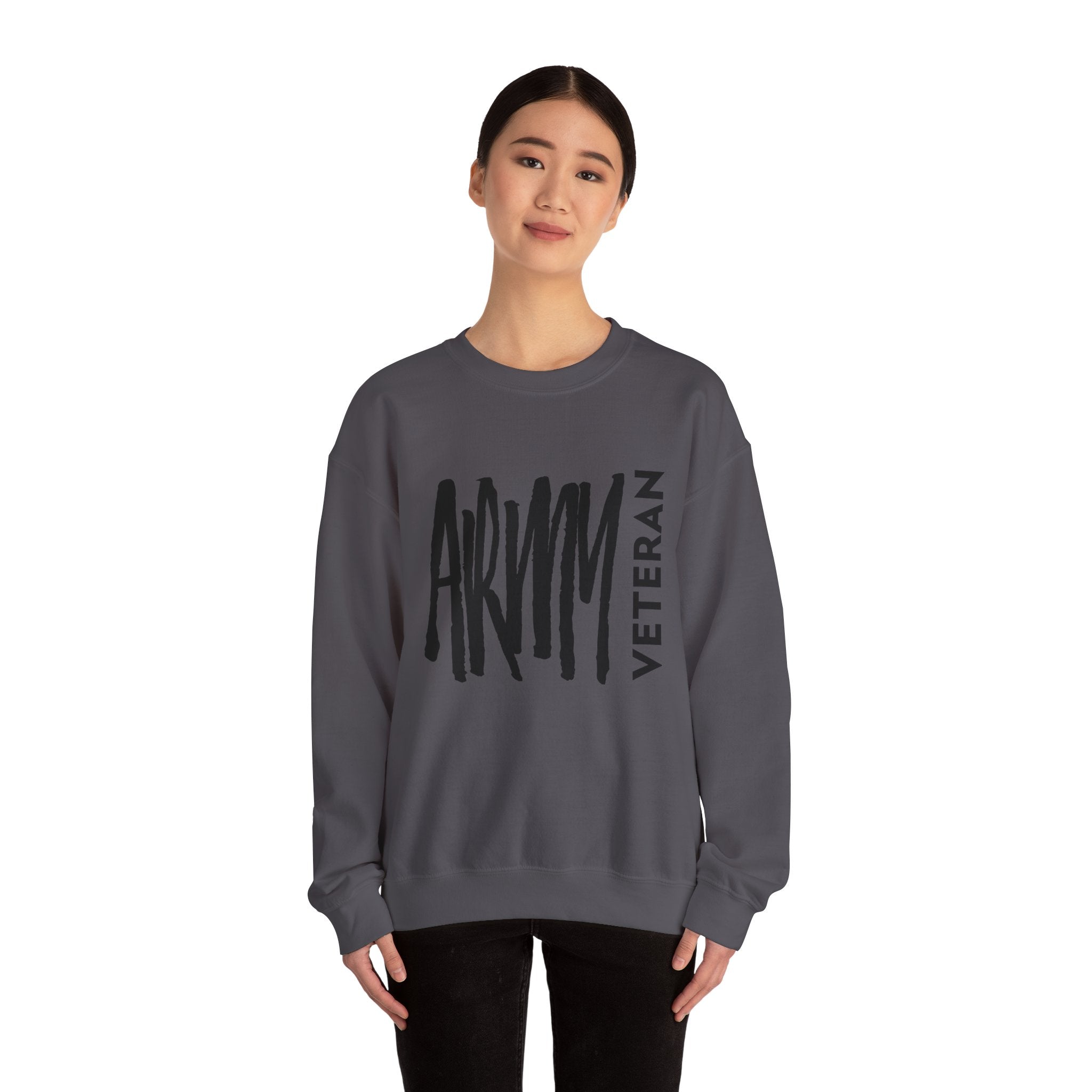 Army Veteran Unisex Heavy Blend™ Crewneck Sweatshirt