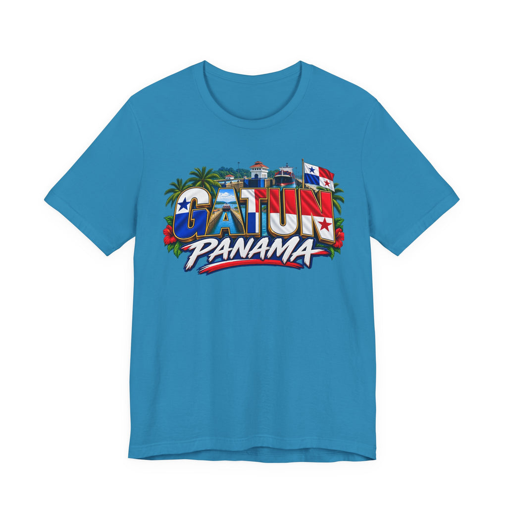 Gatun Panama Graphic Tee – Tropical Canal Town Souvenir T-Shirt