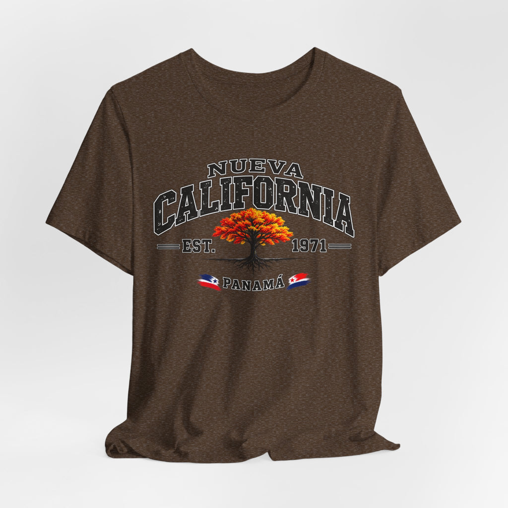 Nueva California Panama Tee – Retro 'Est. 1971' Vintage Tree T-Shirt