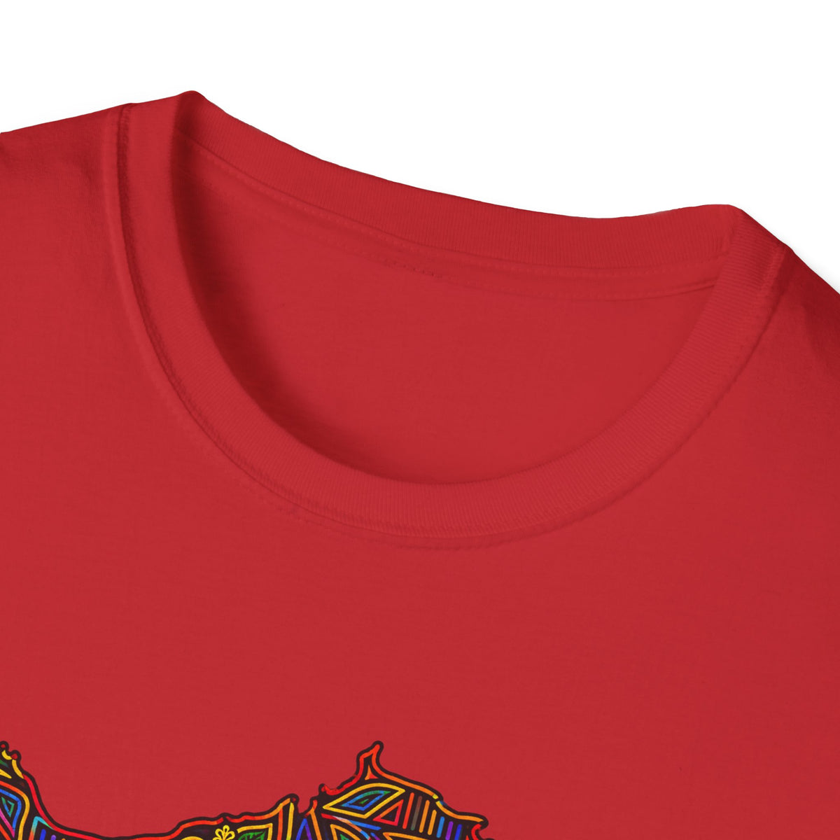 Panama Map T-Shirt — Colorful Mosaic Isthmus Map Tee
