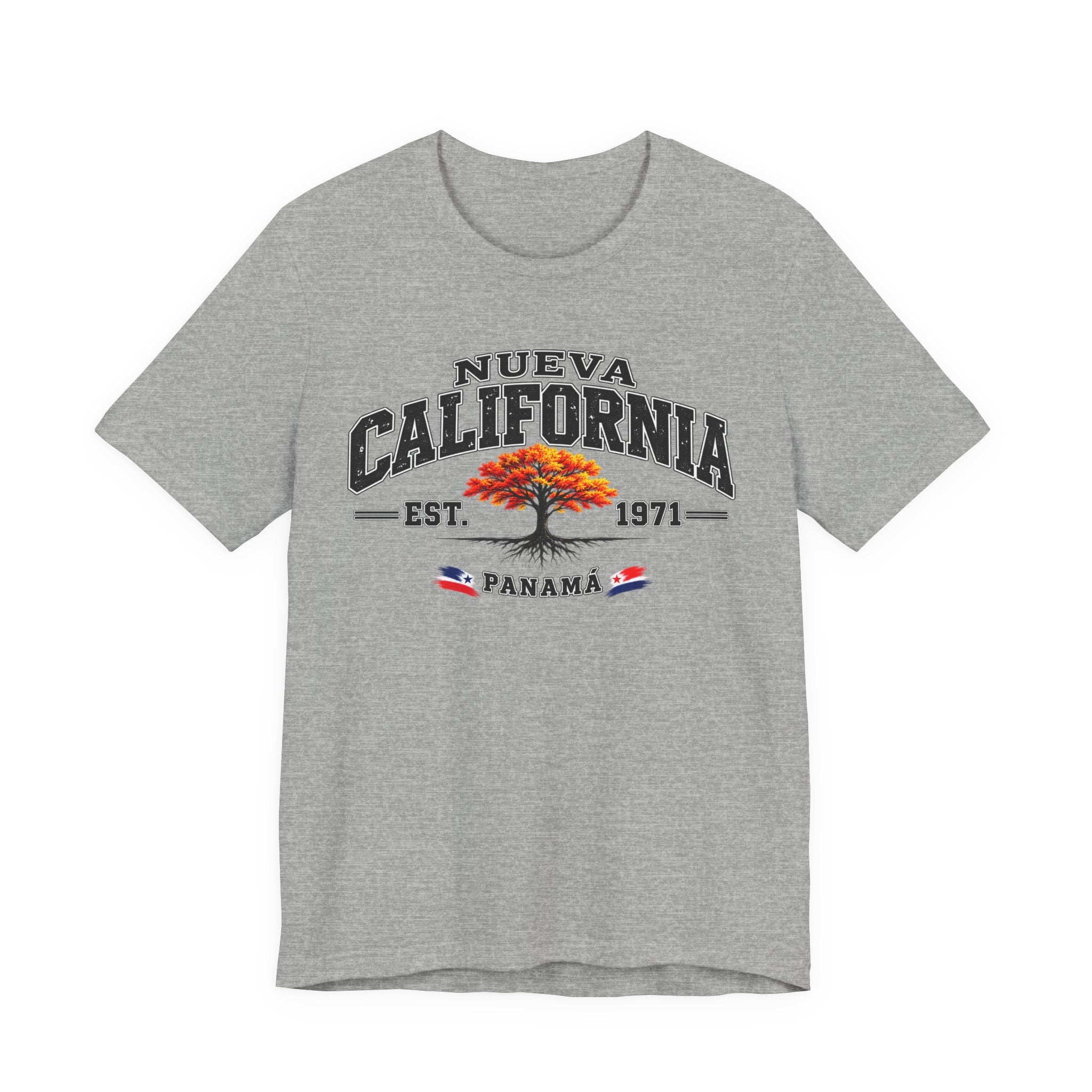 Nueva California Panama Tee – Retro 'Est. 1971' Vintage Tree T-Shirt