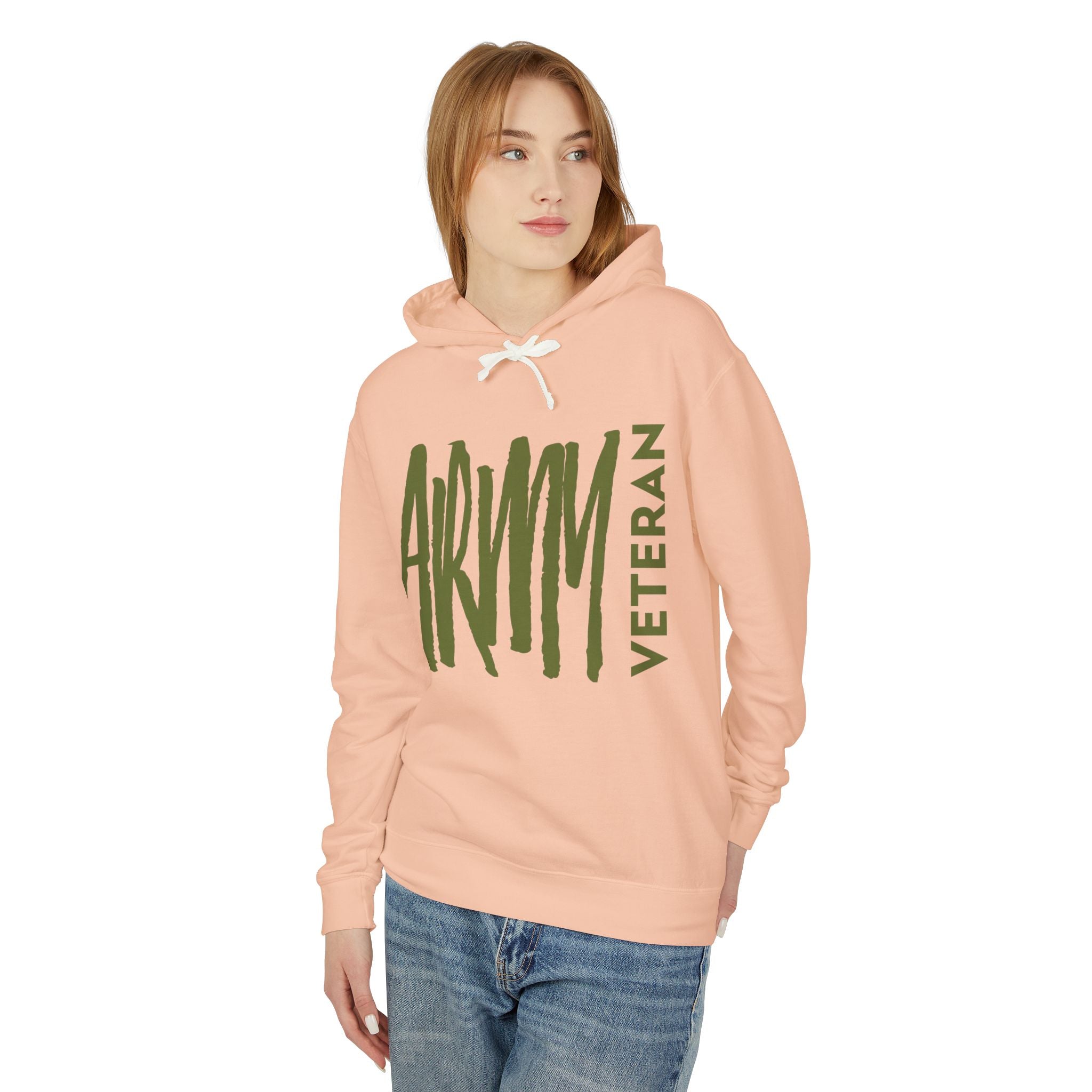 Army Unisex Lightweight Hooded Sweatshirt