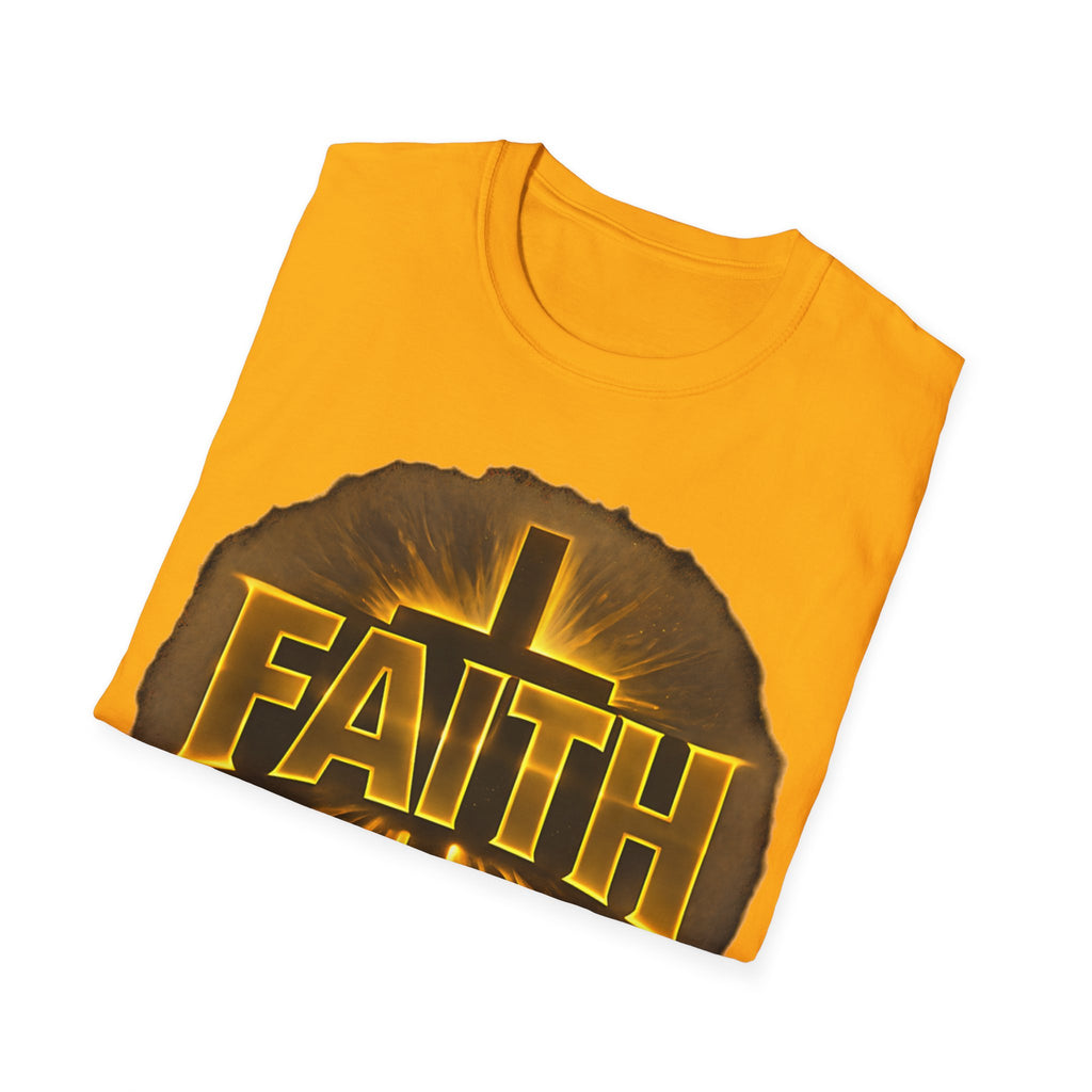 Faith Cross T‑Shirt – Hebrews 11:1 Inspirational Christian Tee