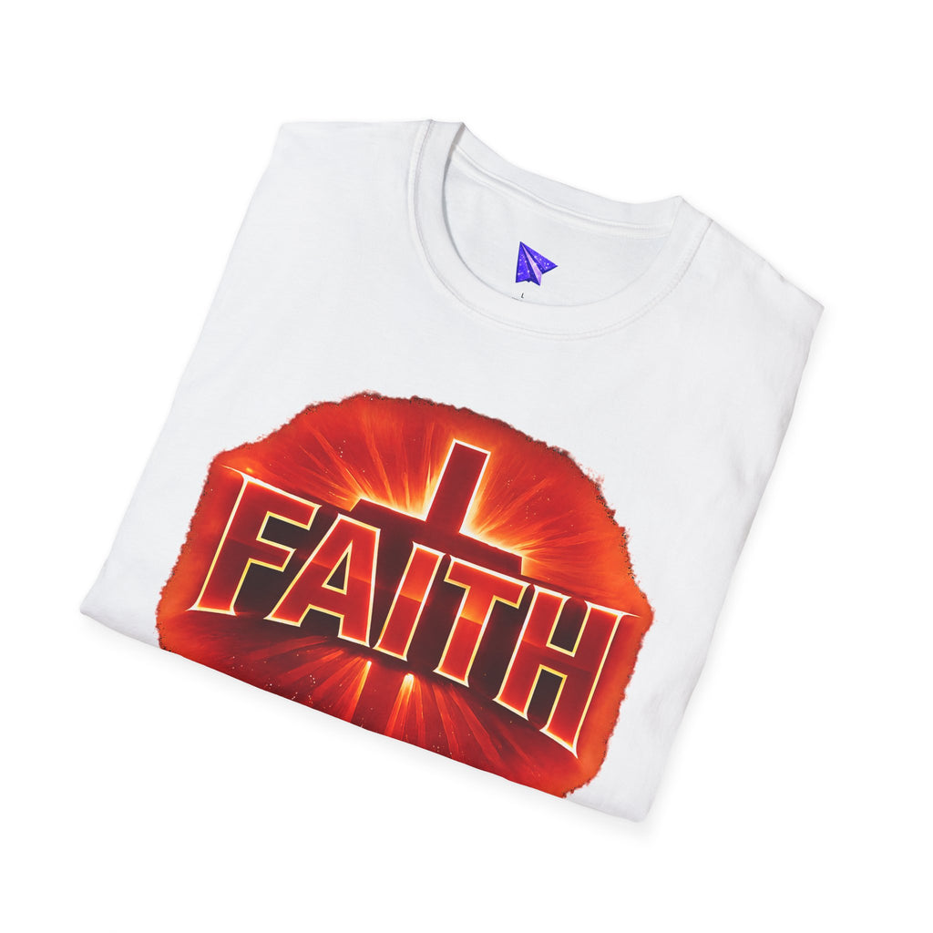 Faith Cross T-Shirt — Hebrews 11:1 Christian Tee