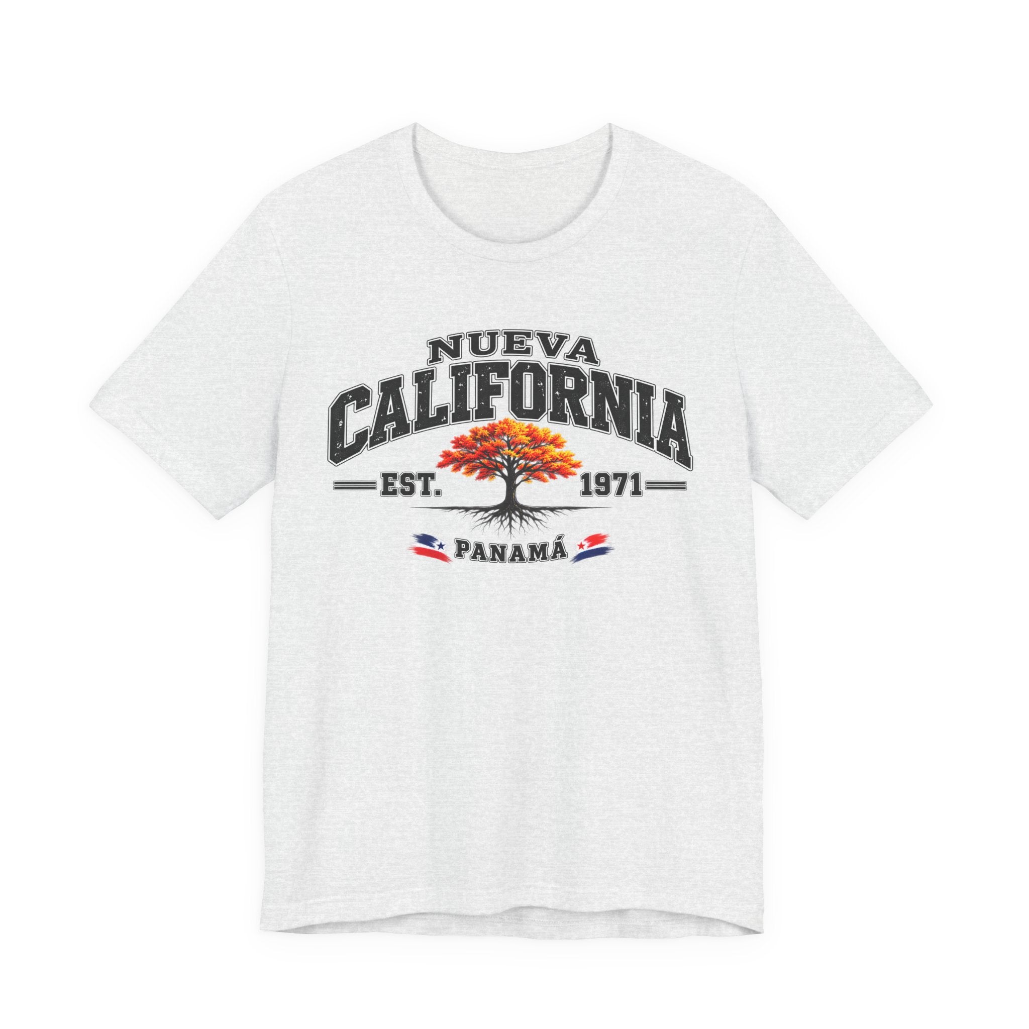 Nueva California Panama Tee – Retro 'Est. 1971' Vintage Tree T-Shirt