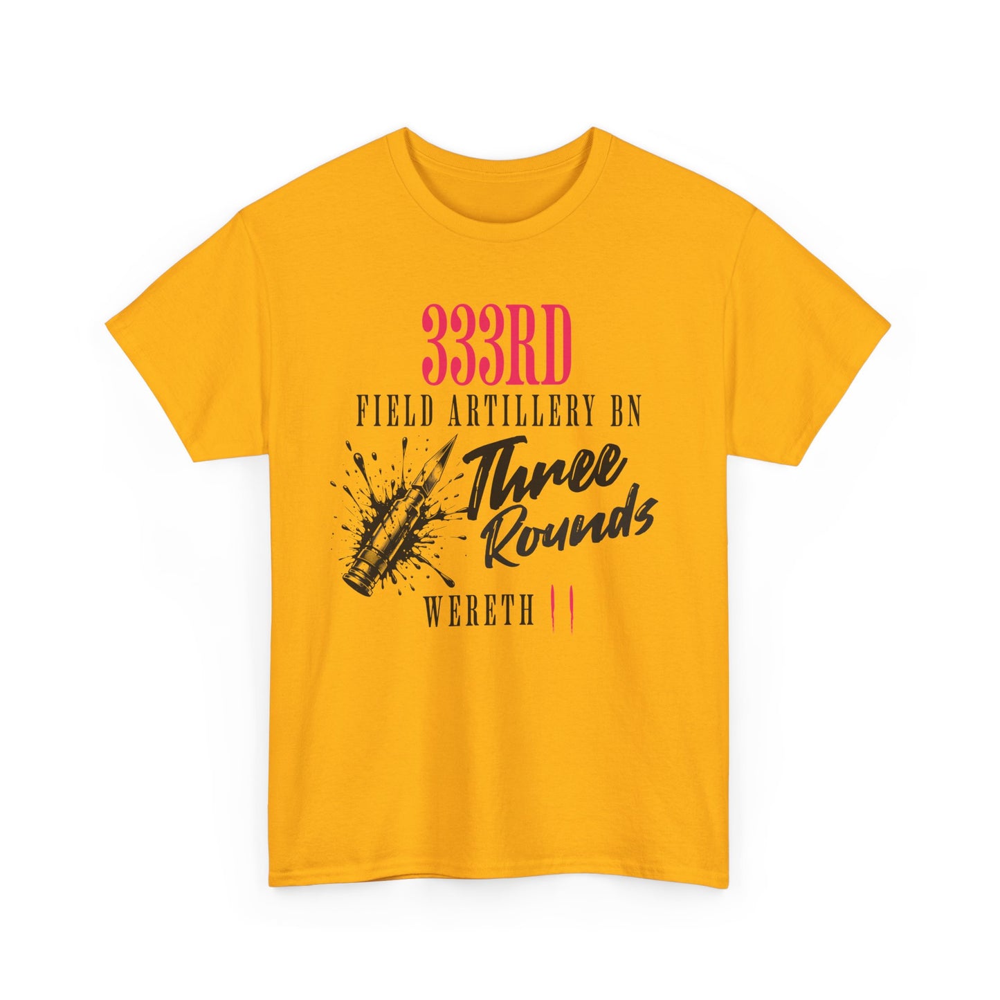 333RD Unisex Heavy Cotton Tee