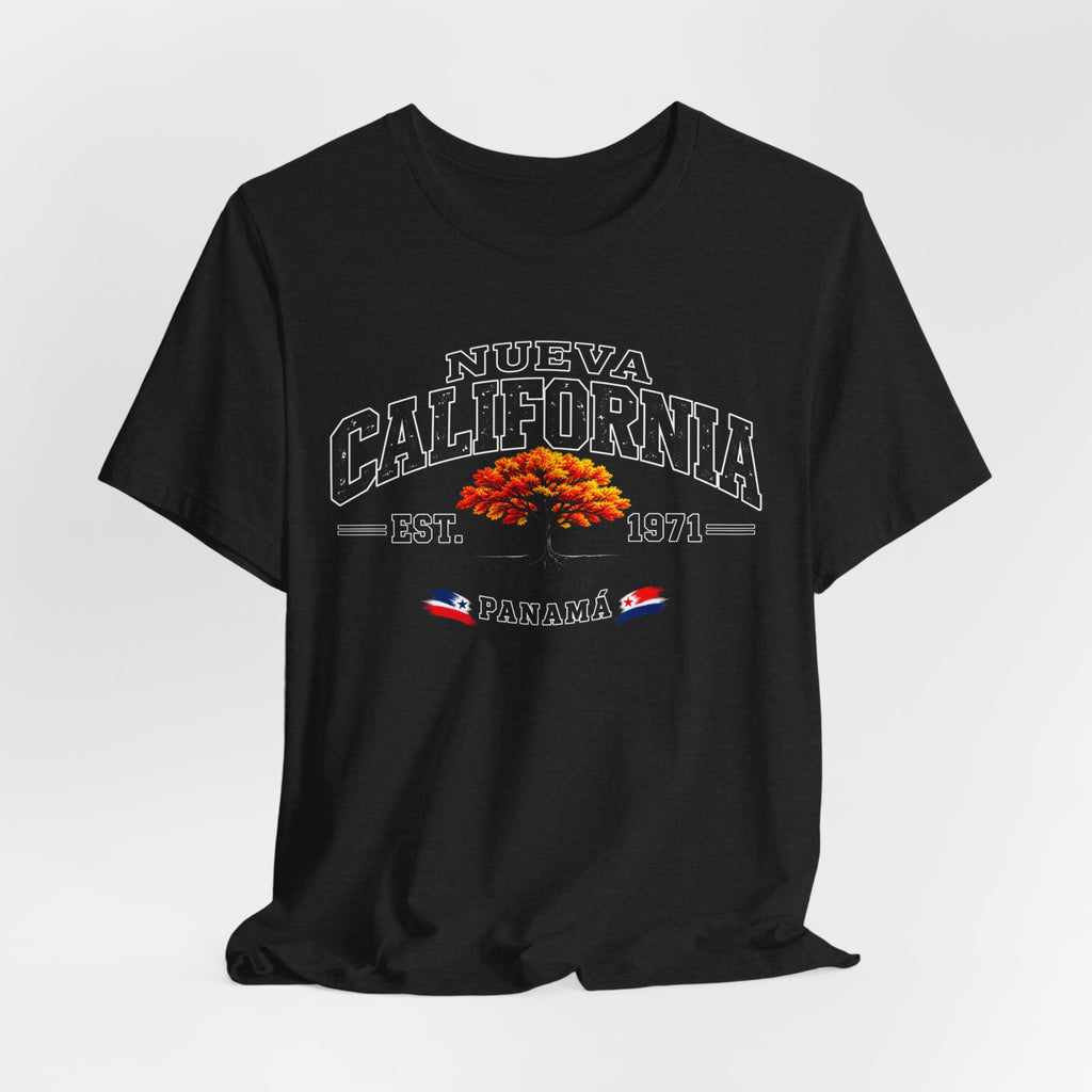 Nueva California Panama Tee – Retro 'Est. 1971' Vintage Tree T-Shirt