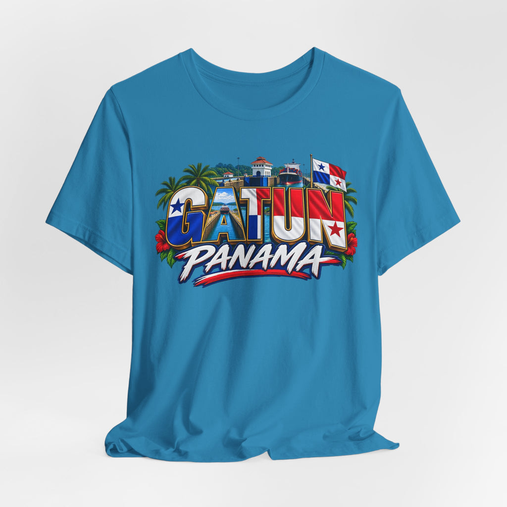 Gatun Panama Graphic Tee – Tropical Canal Town Souvenir T-Shirt