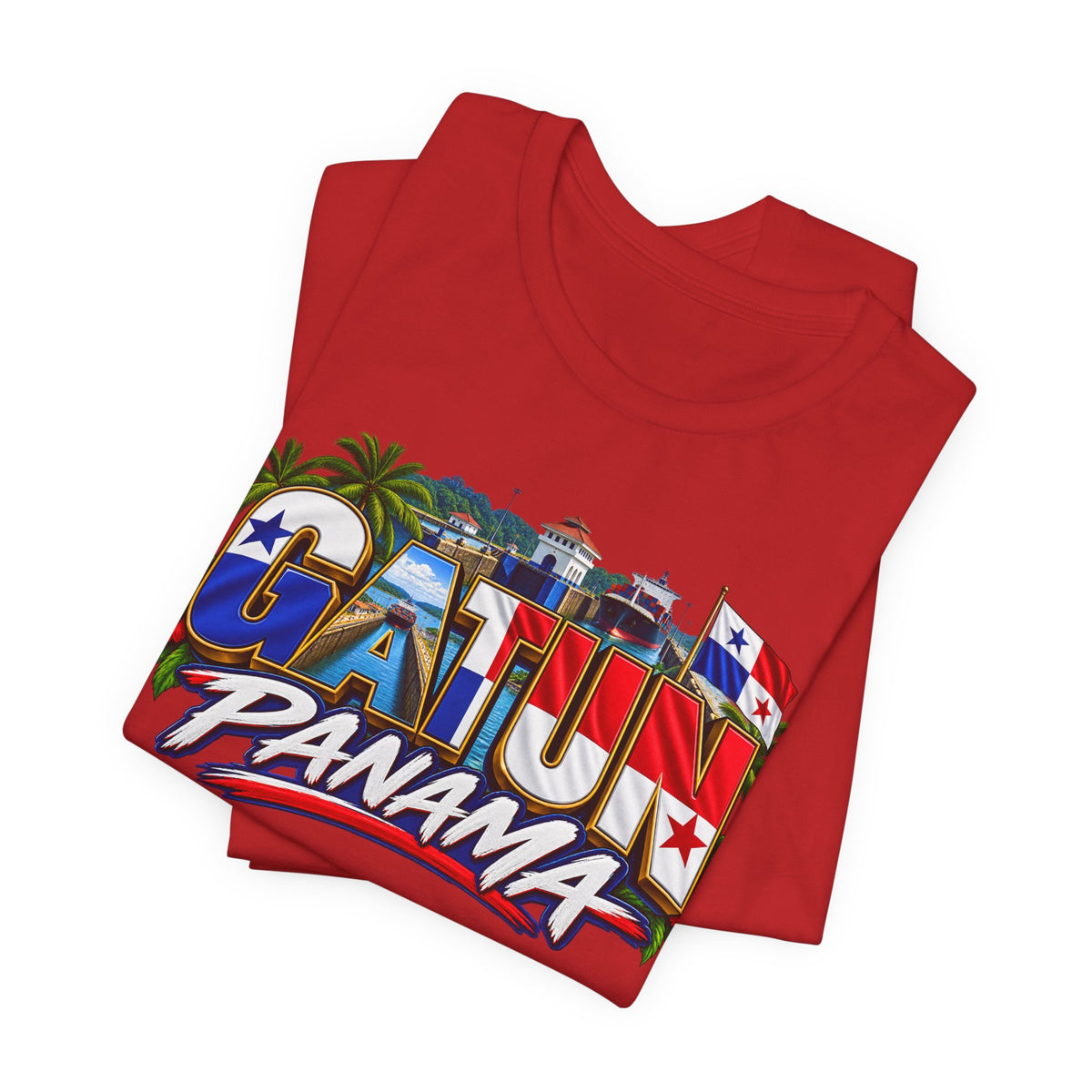 Gatun Panama Graphic Tee – Tropical Canal Town Souvenir T-Shirt
