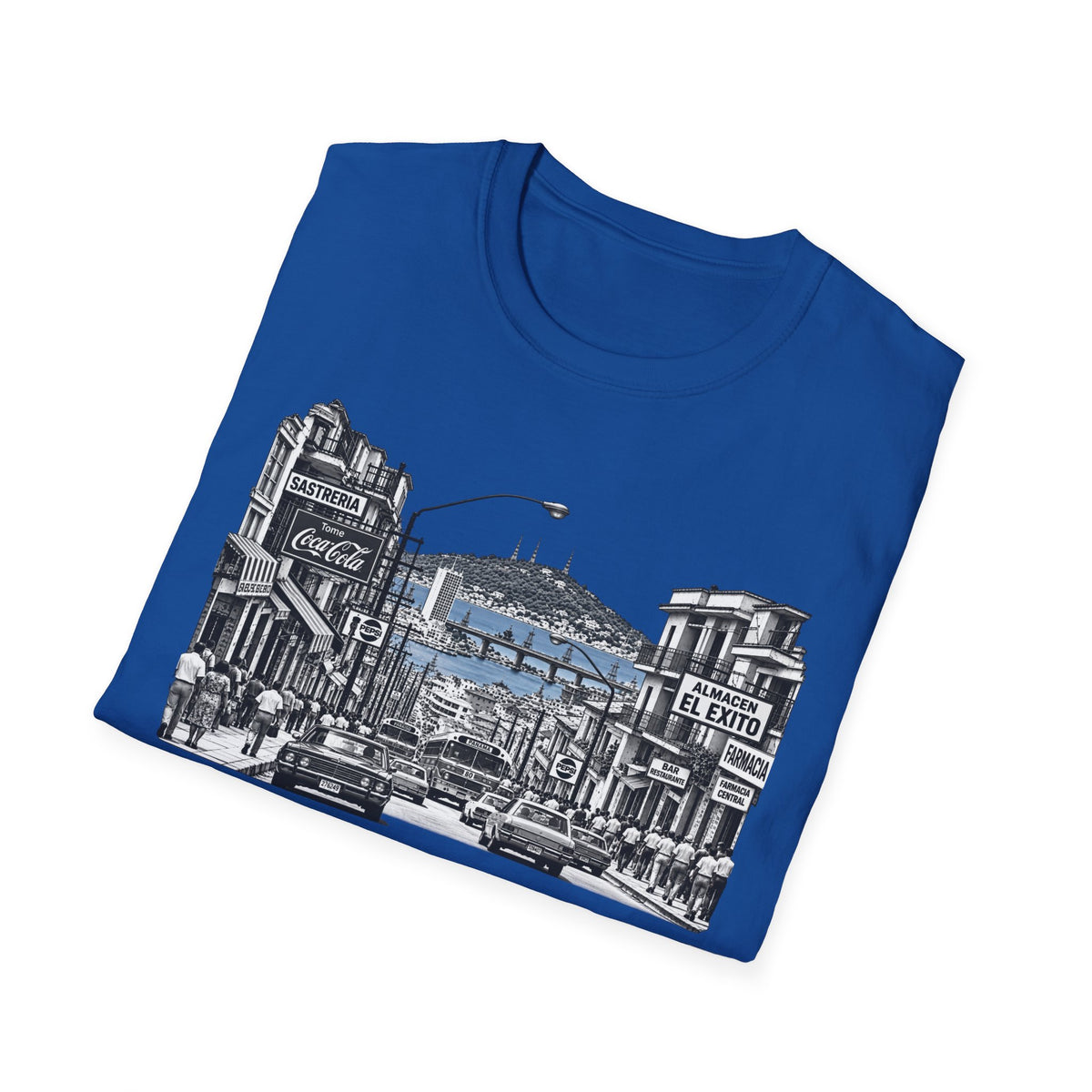 Sal Si Puedes Panama Vintage Street Scene T-Shirt — Retro Cityscape Graphic Tee