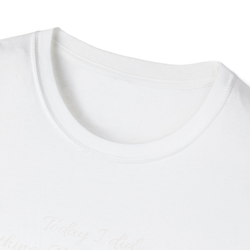 Classic Nothing T-Shirt — Plain Crewneck Tee