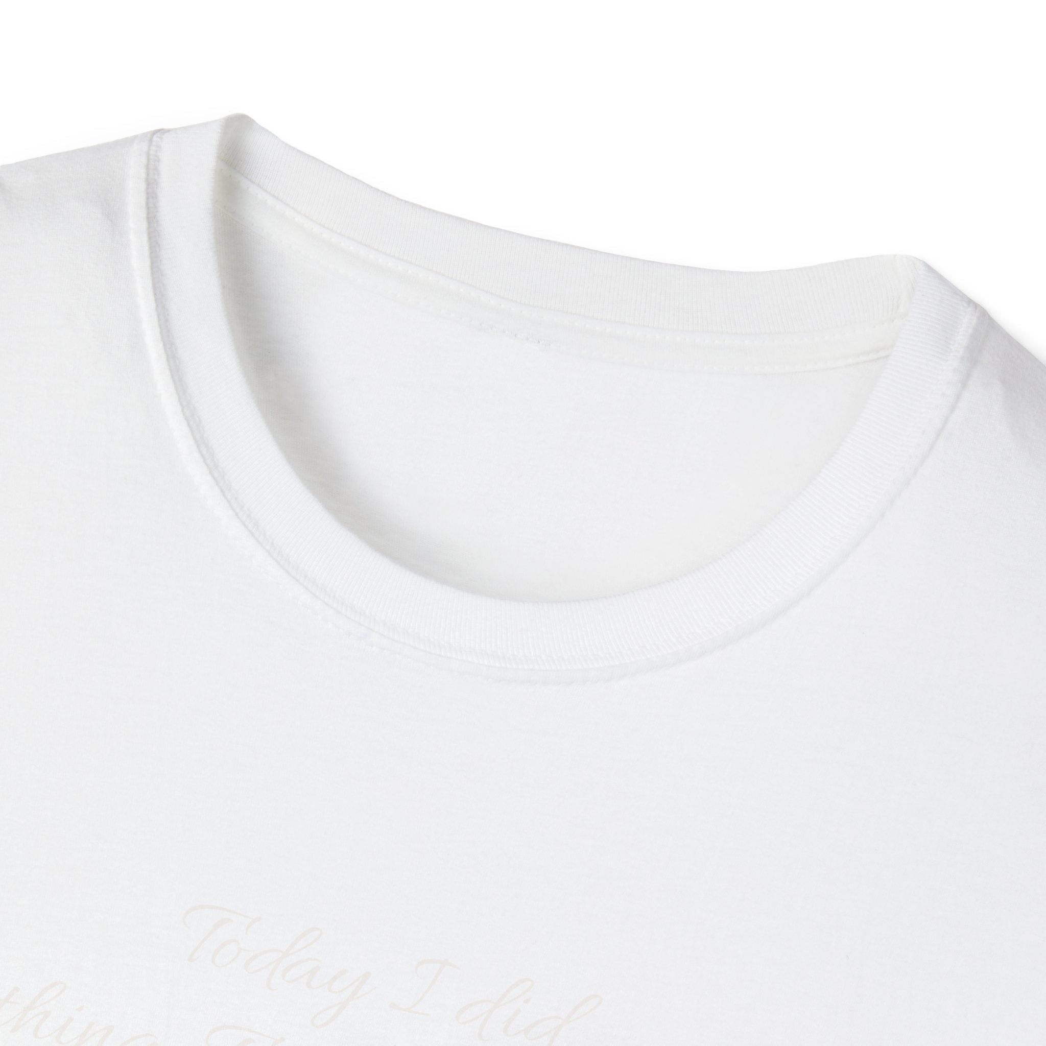 Classic Nothing T-Shirt — Plain Crewneck Tee